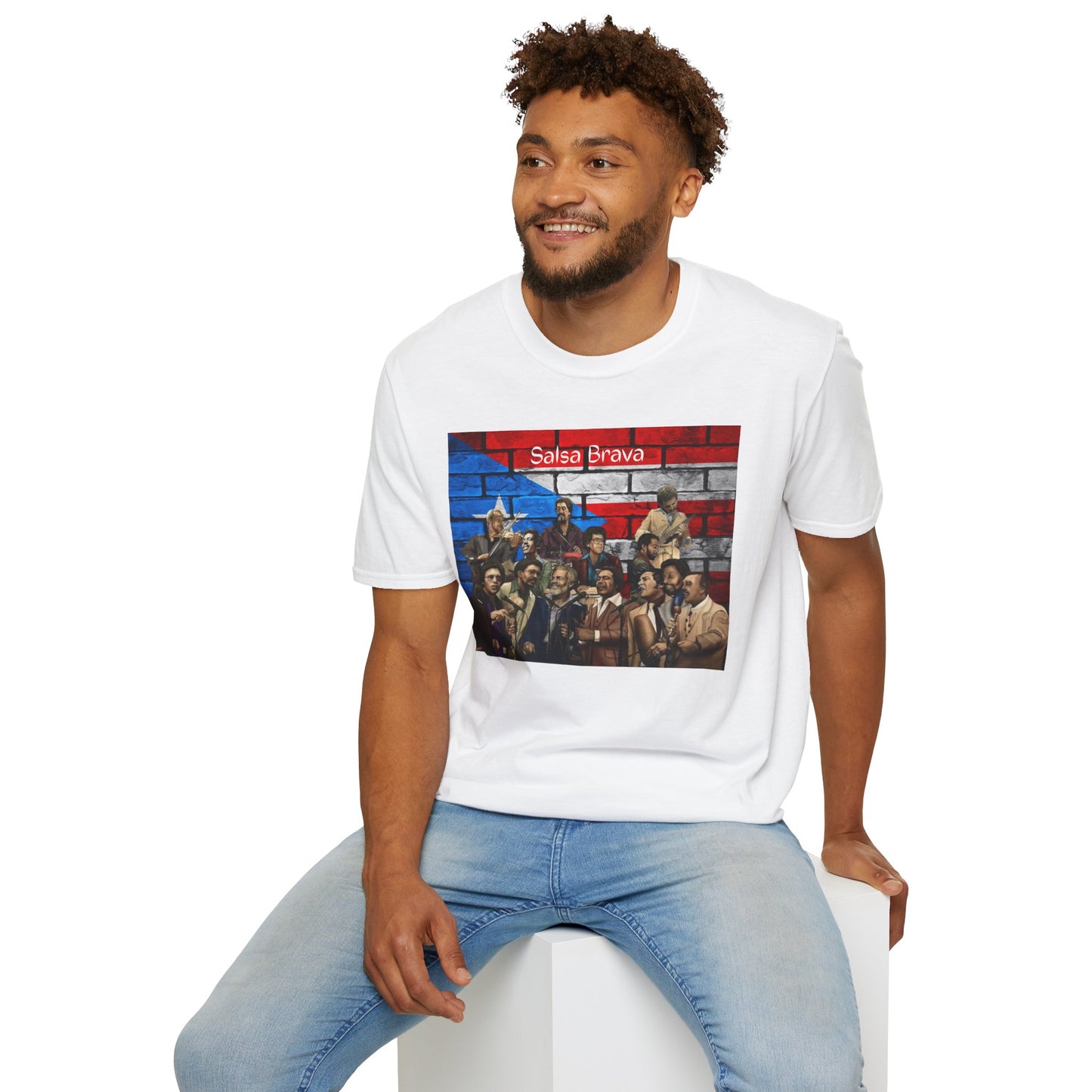 Salsa Brava Unisex T-Shirt, Fun Graphic Tee, Music Lovers Gift, Casual Wear, Party Shirt, Cultural Celebration Fashion