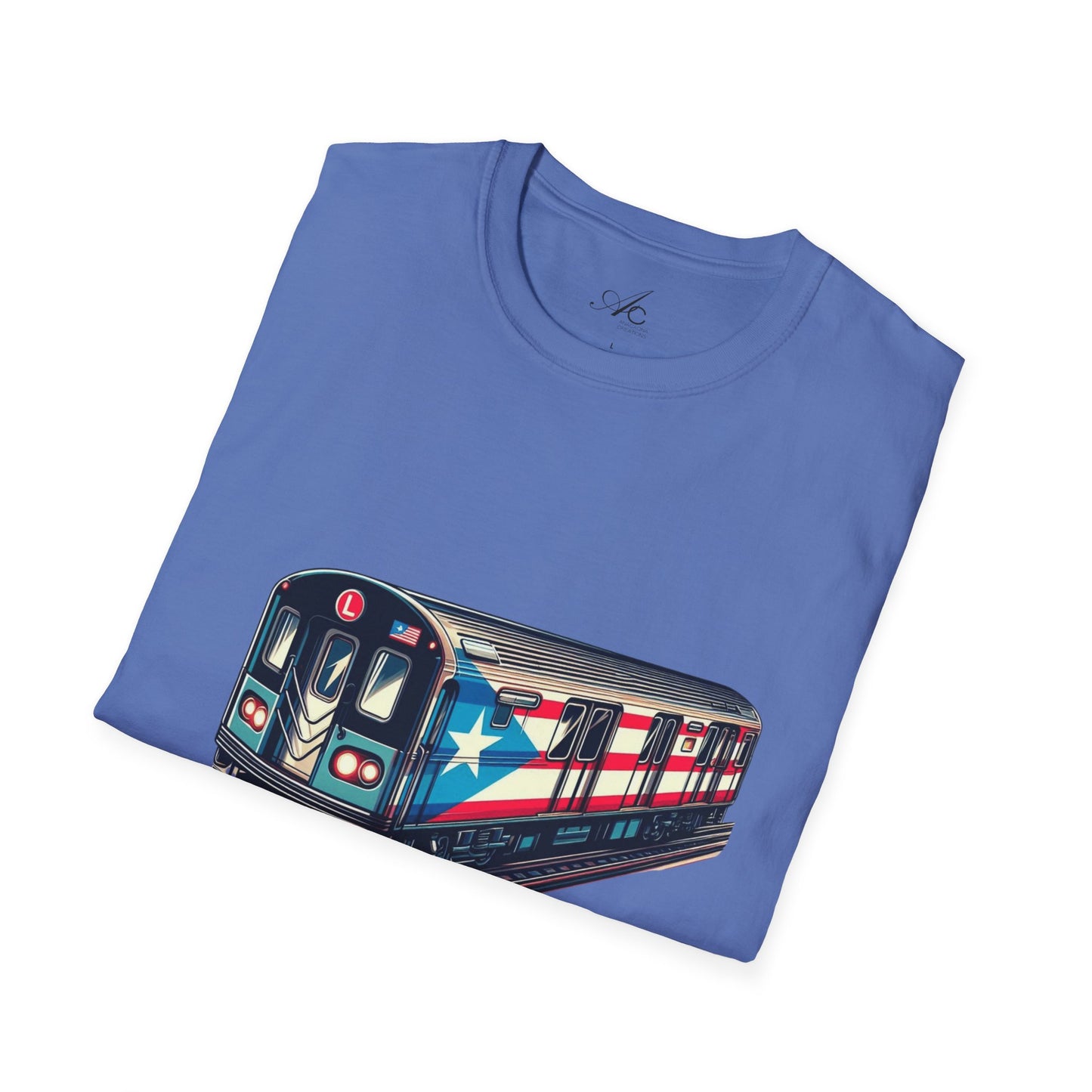 New Yorican and Proud Where Boricua Meets Brooklyn PR Train T-Shirt, Unisex Graphic Tee, Travel Shirt, Gift for NYC Lovers,