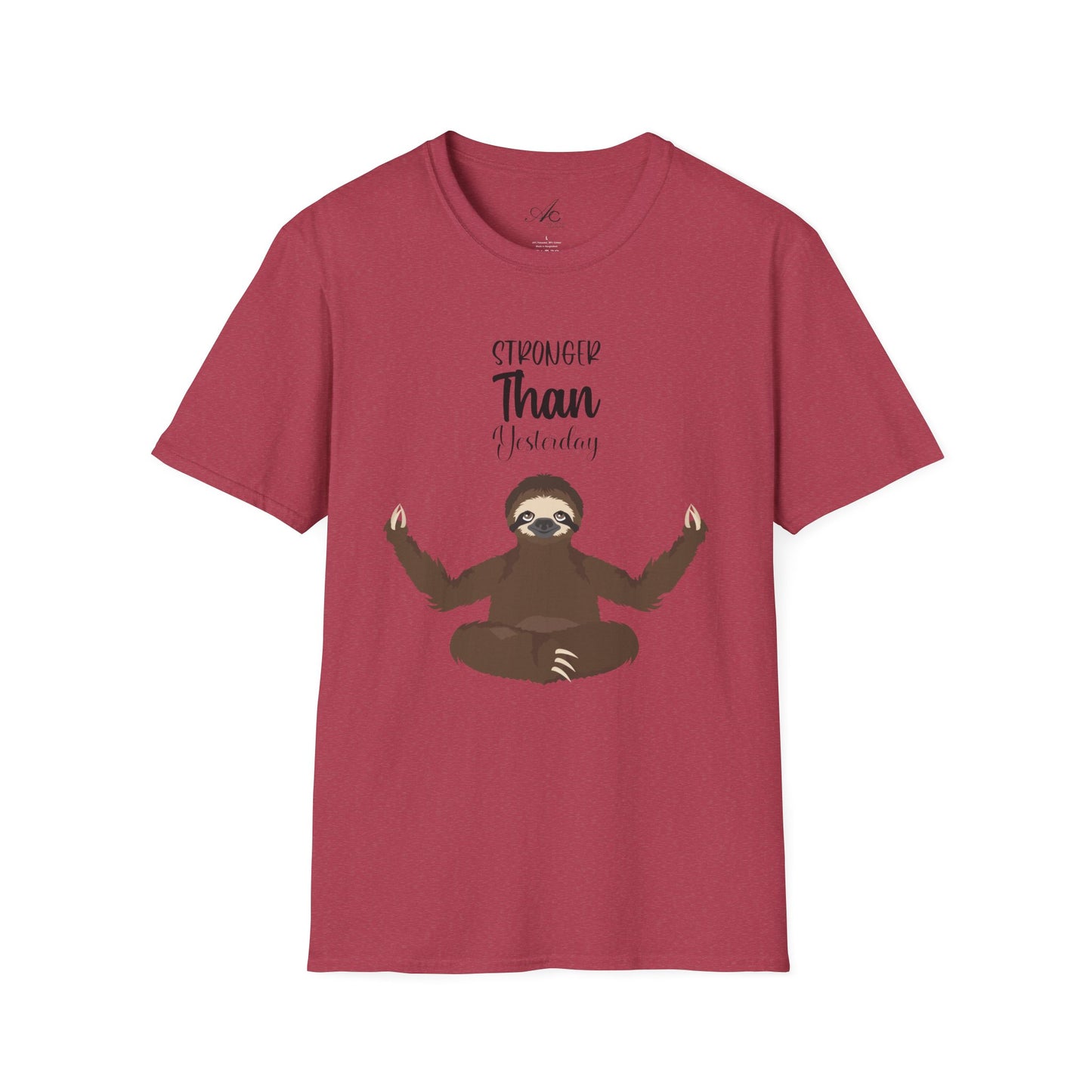 🧘♀️ Wear Your Peace. - Unisex Softstyle Tee, Funny Gift for Lazy Days, Quirky Casual Wear, Perfect for Birthdays, Relaxation Vibes