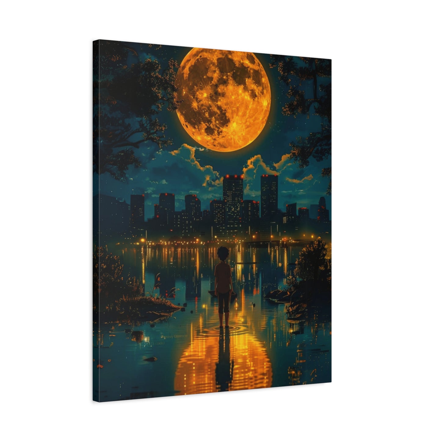 Because words have the power to move you let them live on your wall, Unique Nightscape Decoration, Perfect for Any Occasion