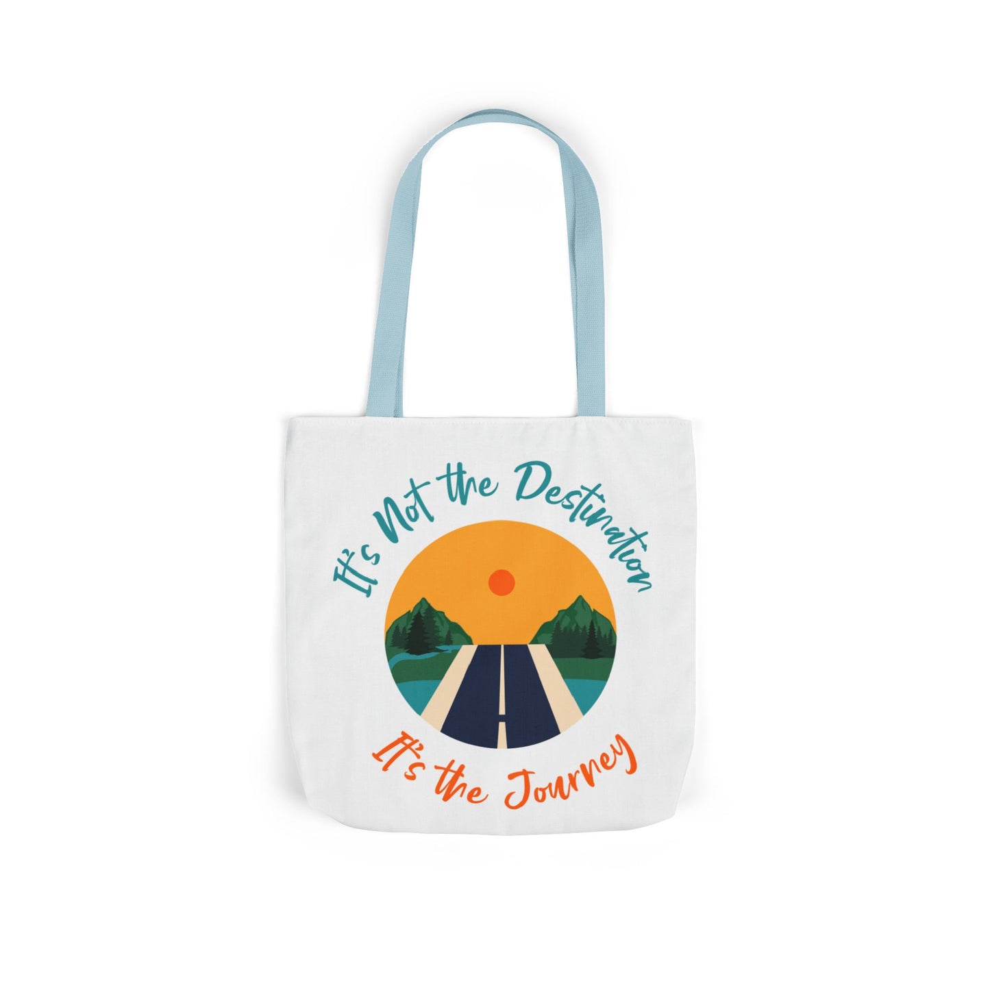 Inspirational Canvas Tote Bag – Perfect for Everyday Adventures, Eco-Friendly Shopping, Beach Days, Travel Companion, Gift for Wanderlust