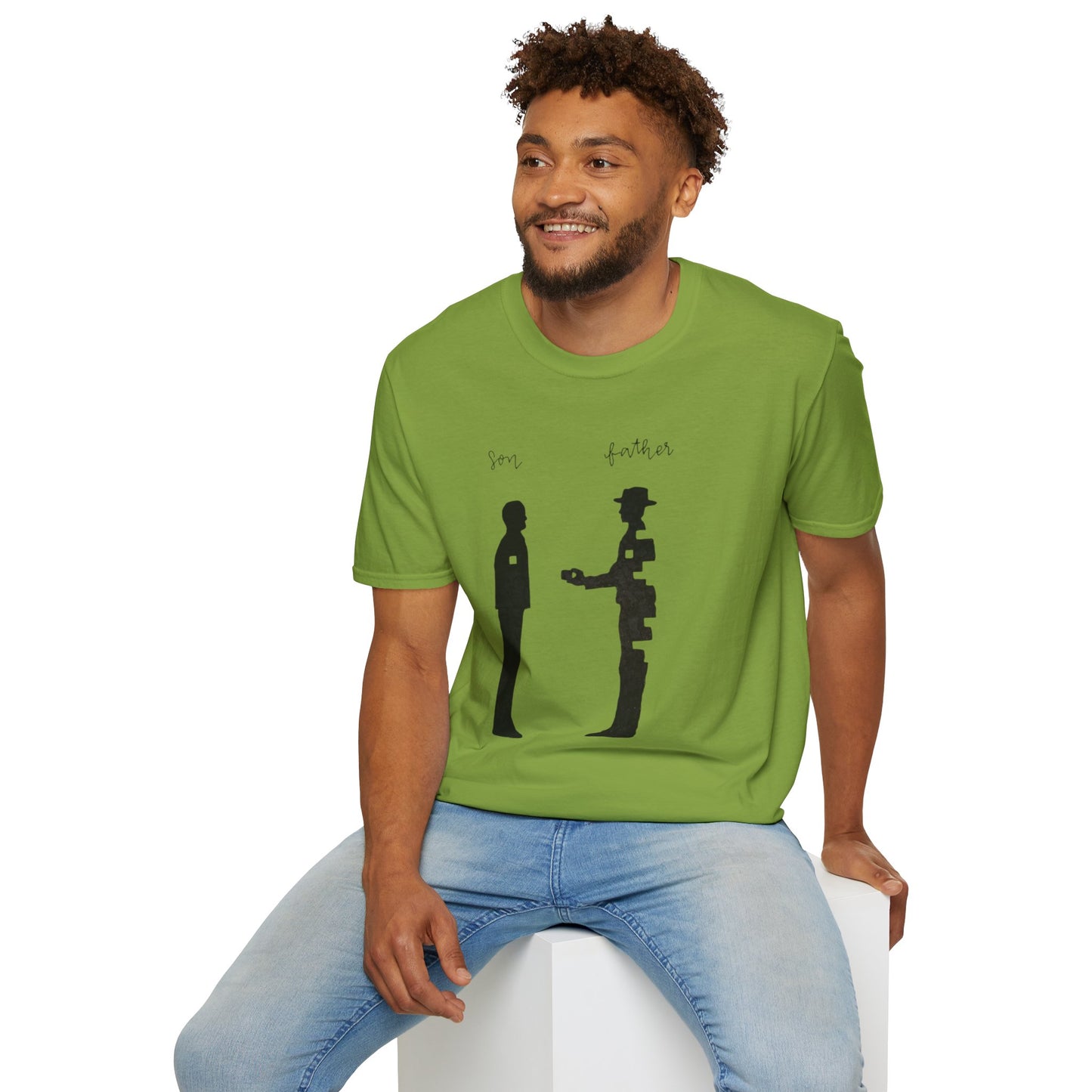 Father and Son Connection TShirt Family Gift Dad Shirt Unisex Tee Meaningful Apparel Fathers Day Family Bonding