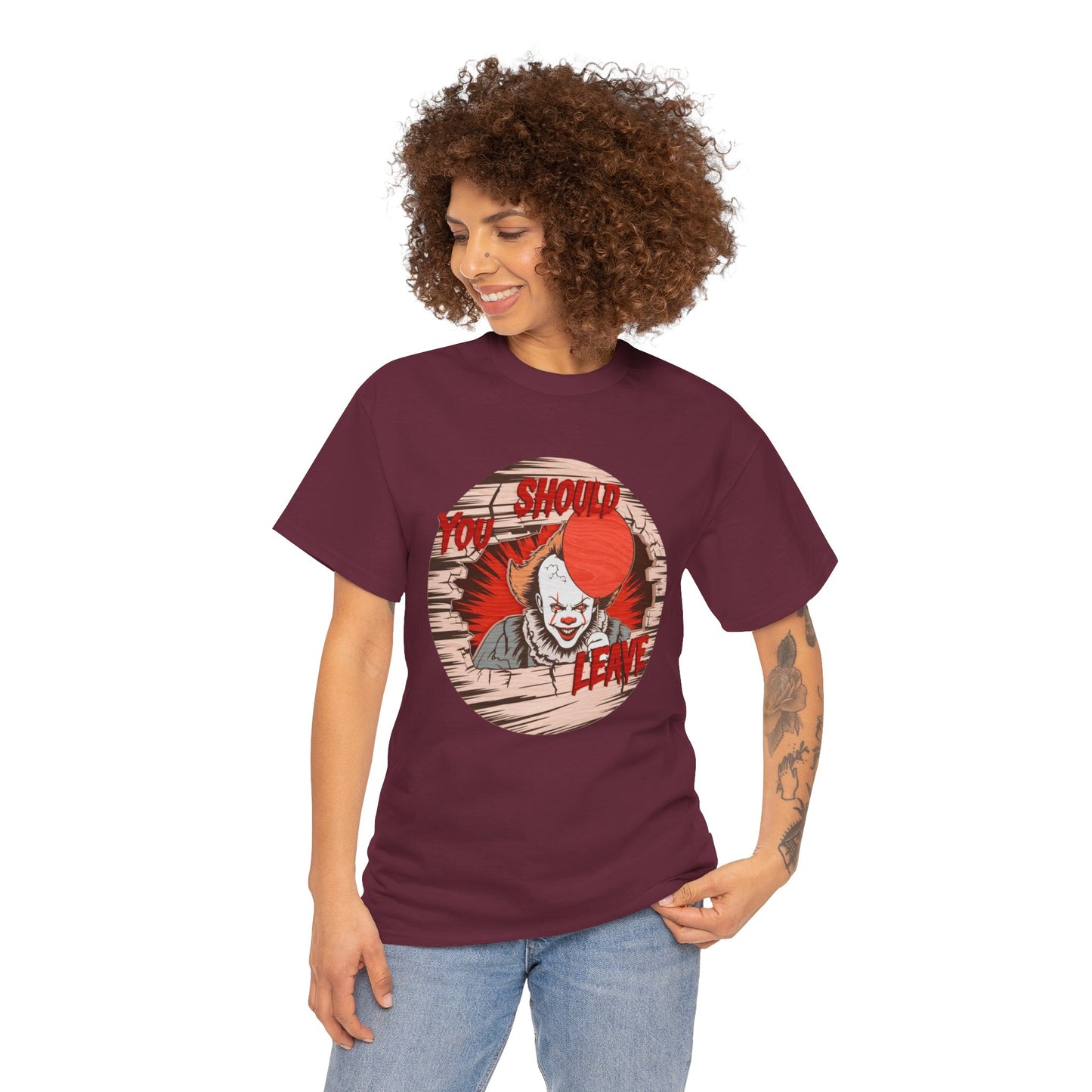 Horror Graphic Tee, Halloween Costume Shirt, Unisex Creepy Cotton Tee, Funny Horror T-Shirt, Retro Scary Outfit