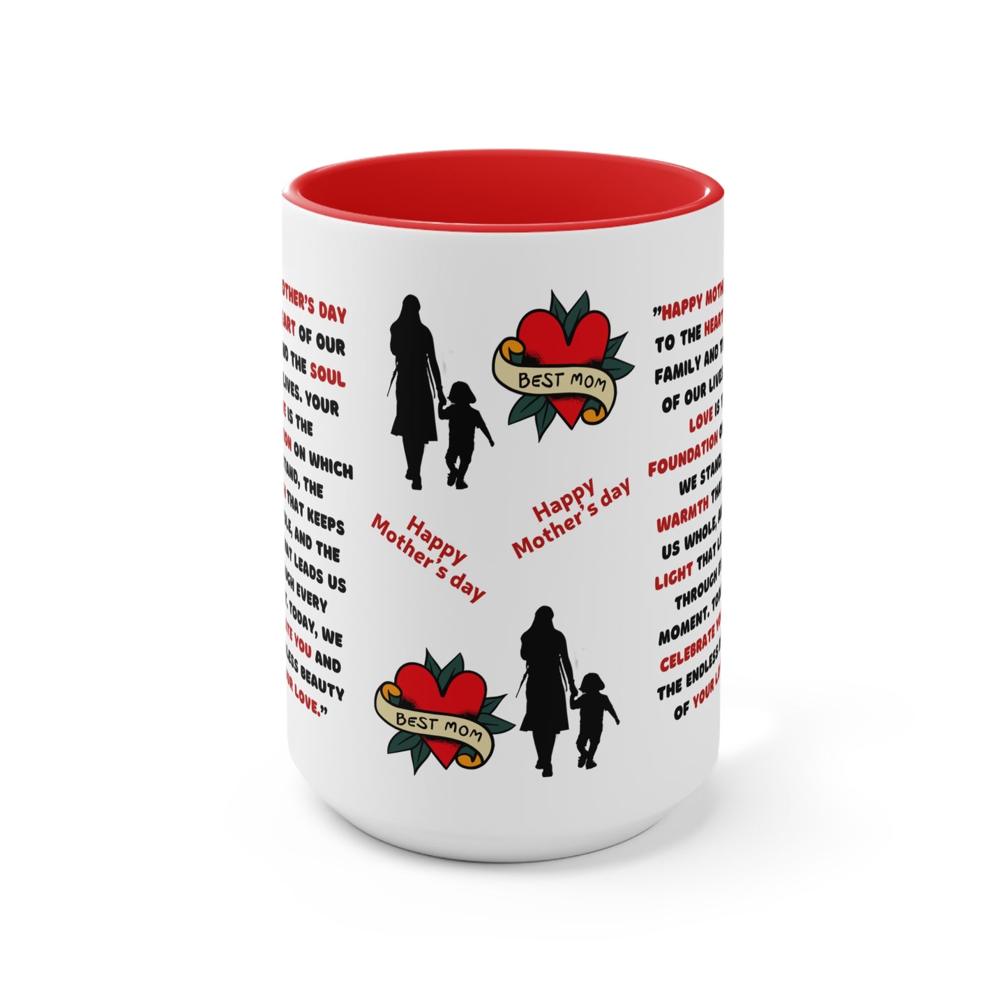 Best Mom Mug Mom Appreciation Mug Loving Mom Gift Accent Mugs