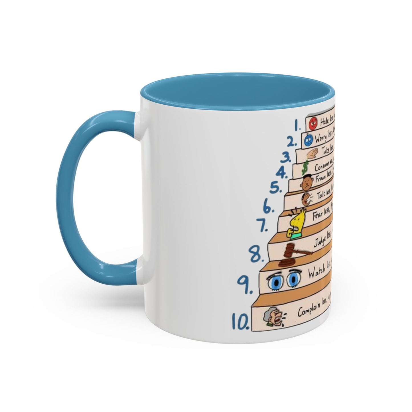 ☕ Start Your Day with Meaning Motivational Gift, Self-Care Mug, Unique Home Decor, Joyful Drinkware
