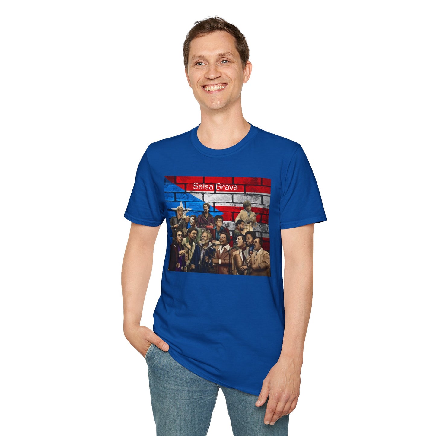 Salsa Brava Unisex T-Shirt, Fun Graphic Tee, Music Lovers Gift, Casual Wear, Party Shirt, Cultural Celebration Fashion