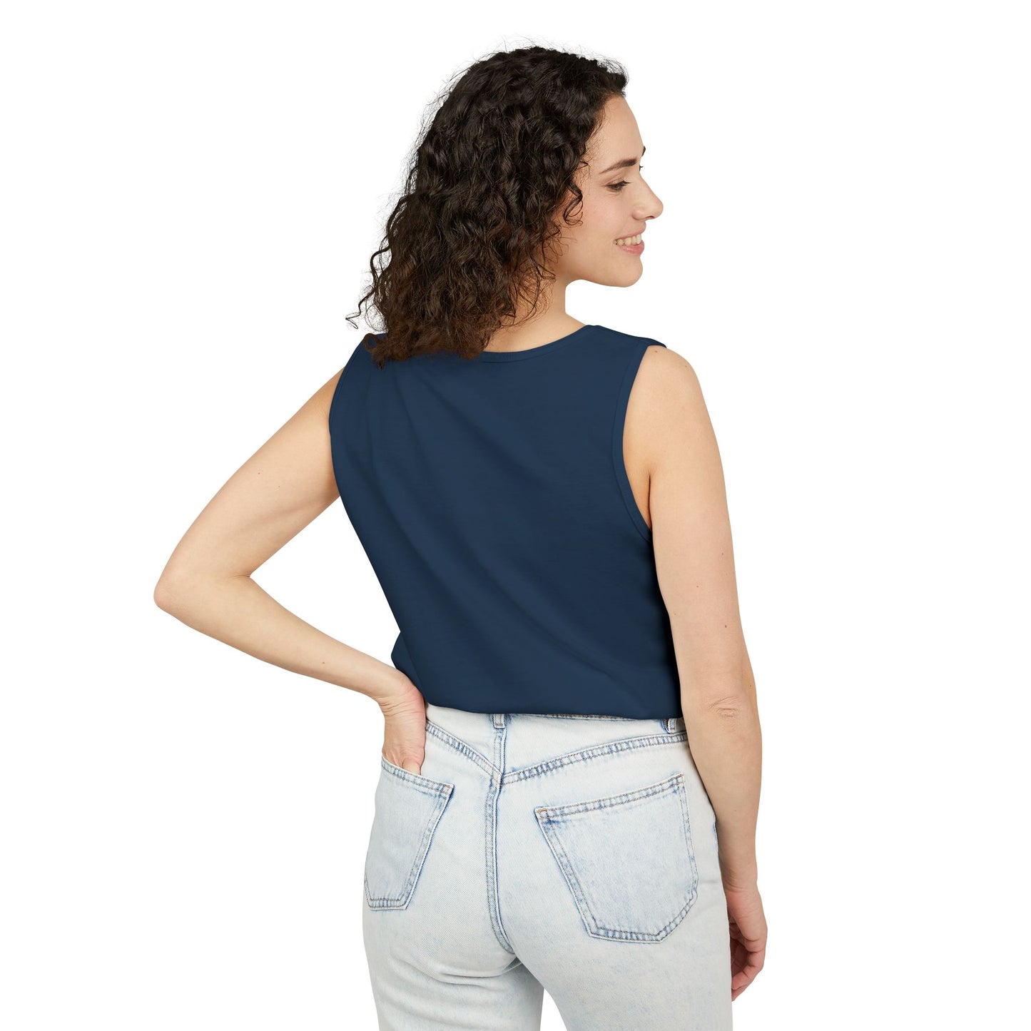 Sunflower Unisex Tank Top - Relaxed Summer Wear, Gift for Garden Lovers, Casual Beach Vibes, Perfect for Spring Celebrations, Gift Idea