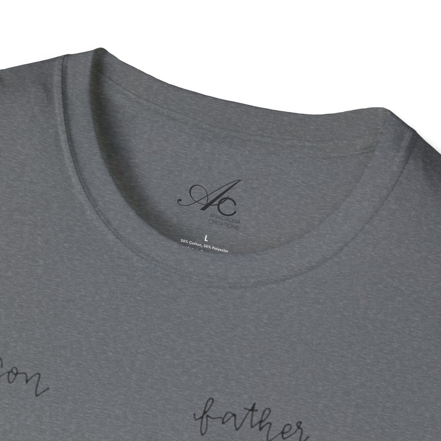 Father and Son Connection TShirt Family Gift Dad Shirt Unisex Tee Meaningful Apparel Fathers Day Family Bonding