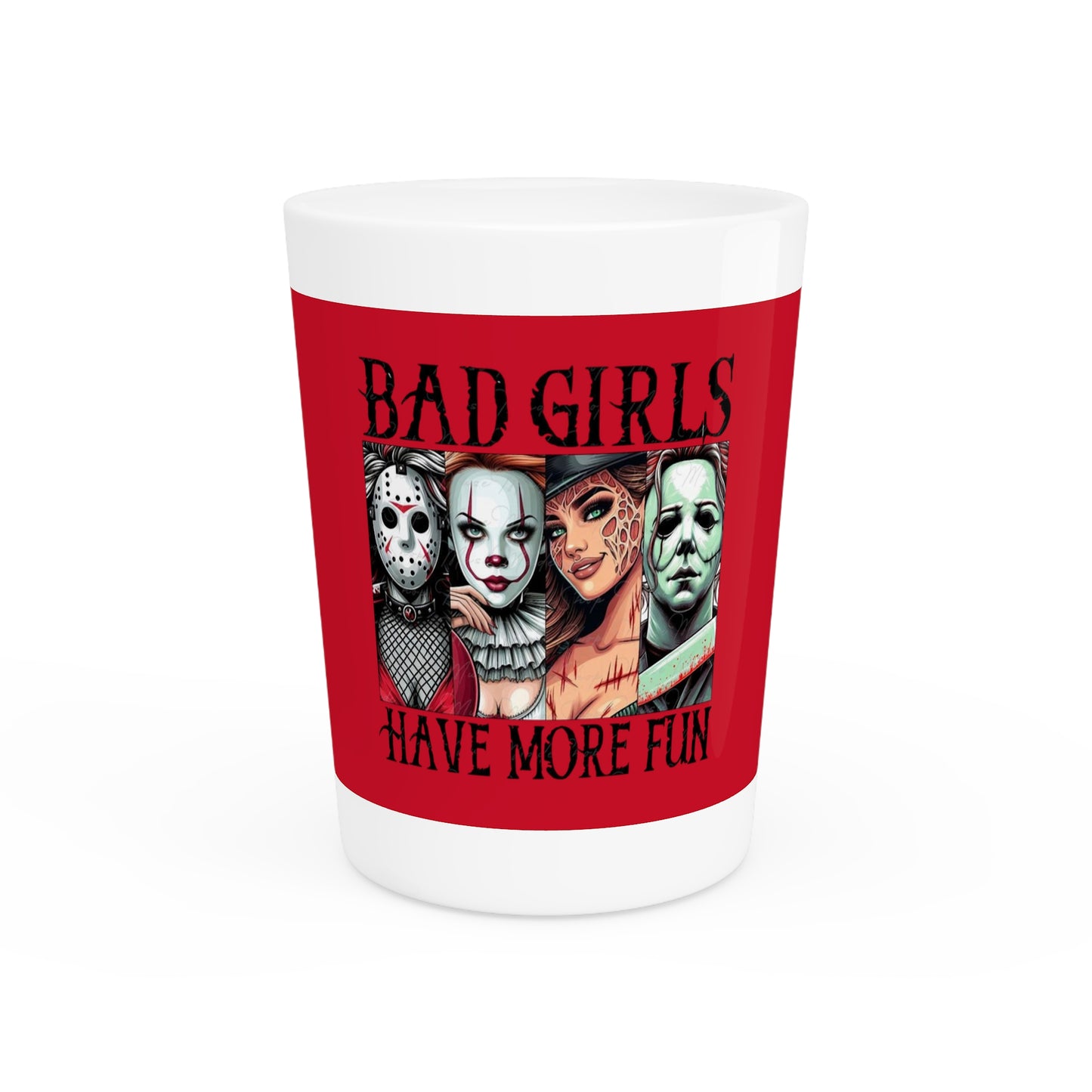 🎃 Spooky Sips Await! Gothic Shot Glass