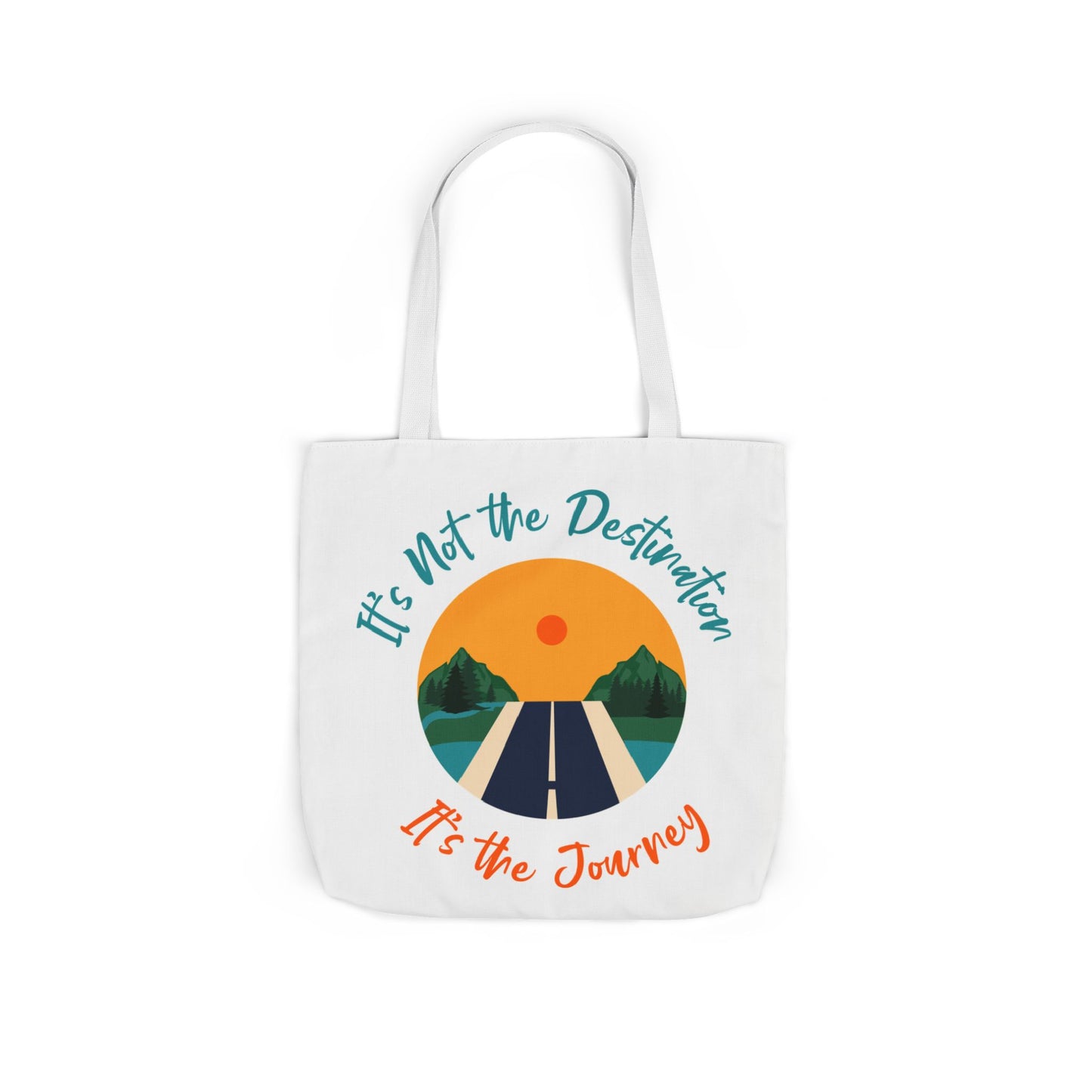 Inspirational Canvas Tote Bag – Perfect for Everyday Adventures, Eco-Friendly Shopping, Beach Days, Travel Companion, Gift for Wanderlust