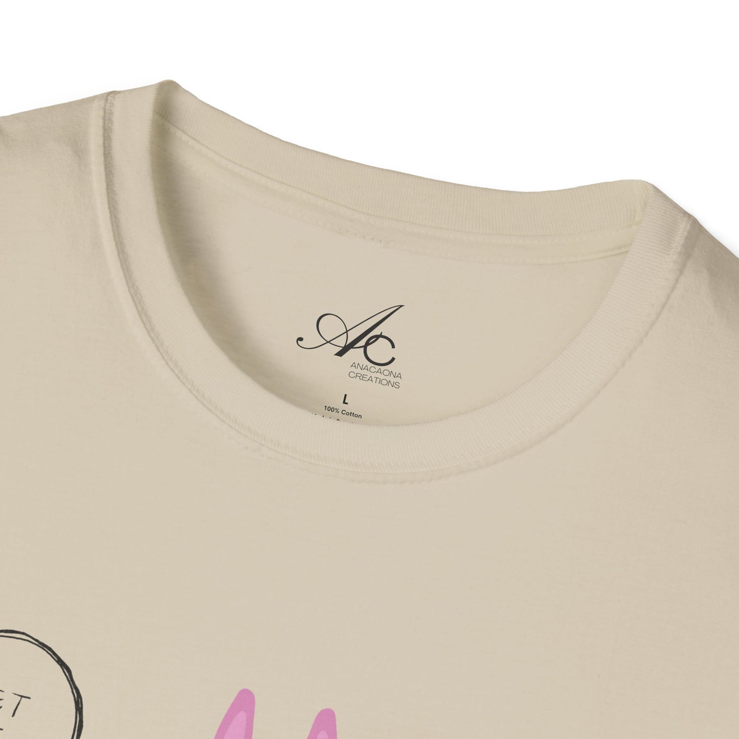 ✨ Let your outfit reflect your inner peace. Meditating Bunny T-Shirt, Softstyle Tee for Relaxation, Chill Vibes Apparel, Perfect Gift for Yoga Lovers, Cute Animal Graphic Tee