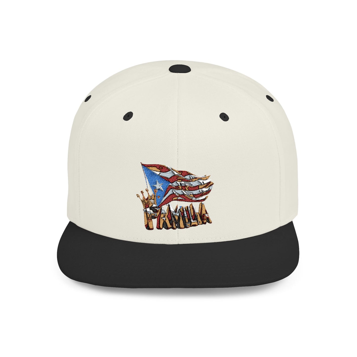 Puerto Rican Flag Snapback Hat | Casual Style Cap for Beach, Festivals, and Everyday Wear | Unisex Adjustable Hat