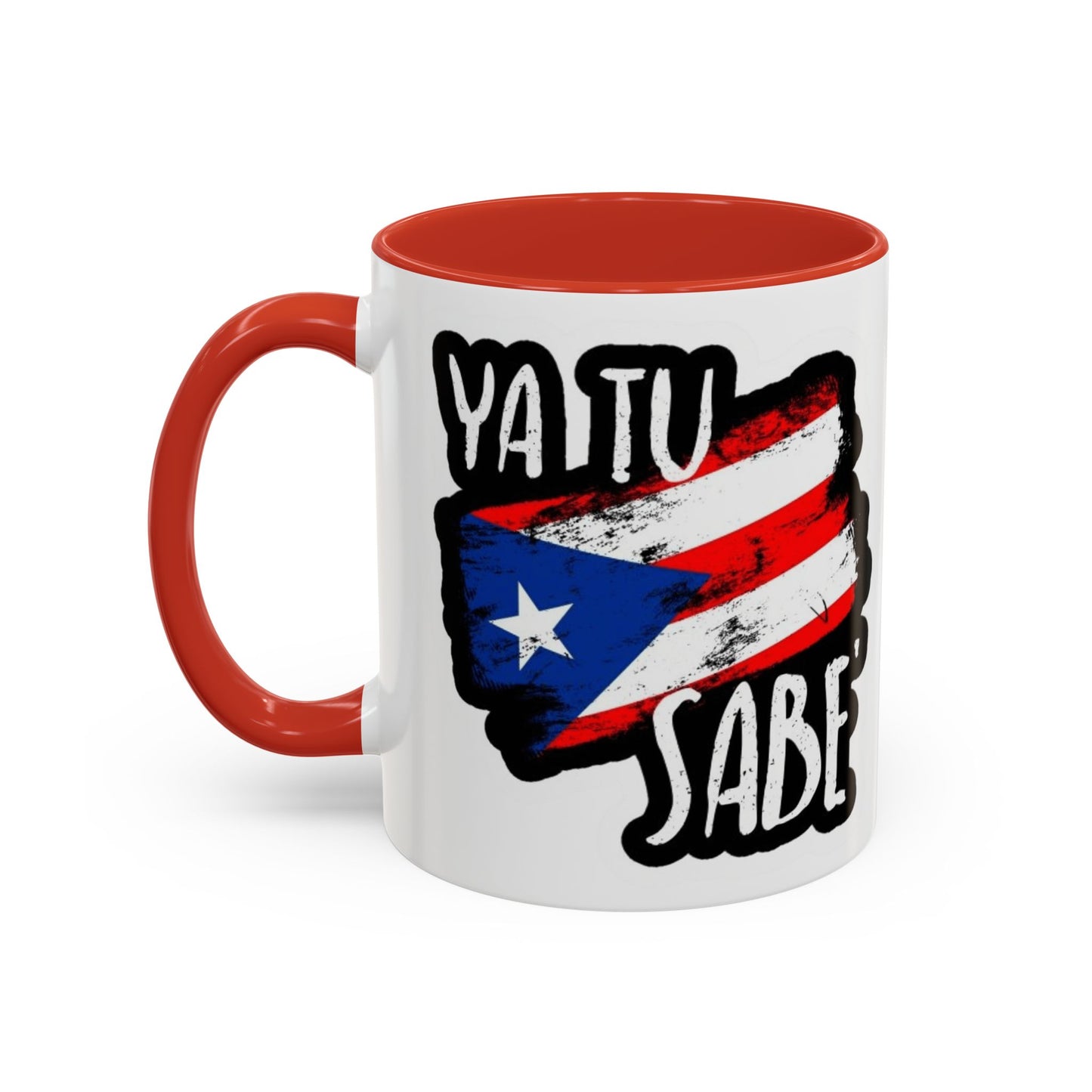 Café con Boricua: Puerto Rico-Themed Mugs & Cups Artistic Boricua Mug Accent Coffee Mug (11, 15oz)