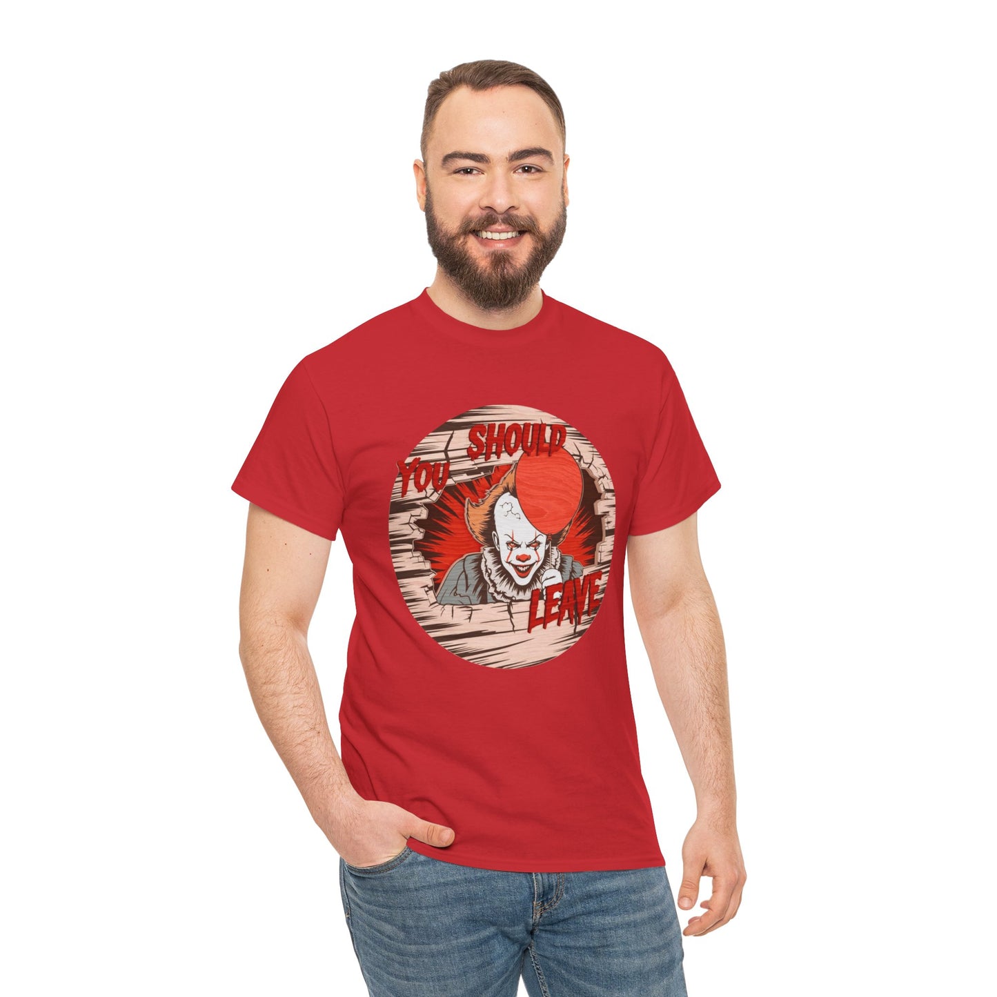 Horror Graphic Tee, Halloween Costume Shirt, Unisex Creepy Cotton Tee, Funny Horror T-Shirt, Retro Scary Outfit