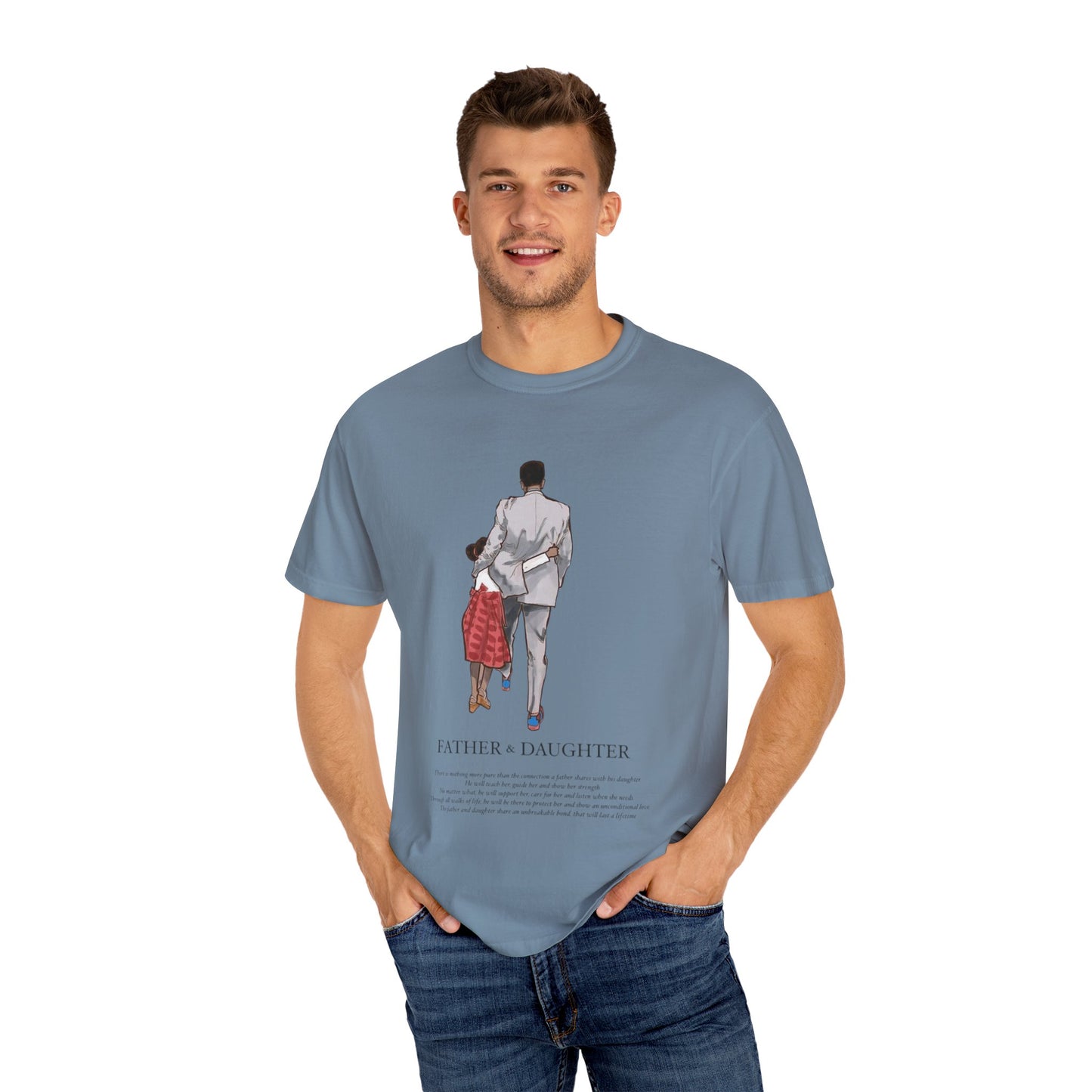 Father & Daughter Unisex T-Shirt, Heartwarming Gift for Dad, Perfect for Father's Day, Family Bonding, Casual Wear