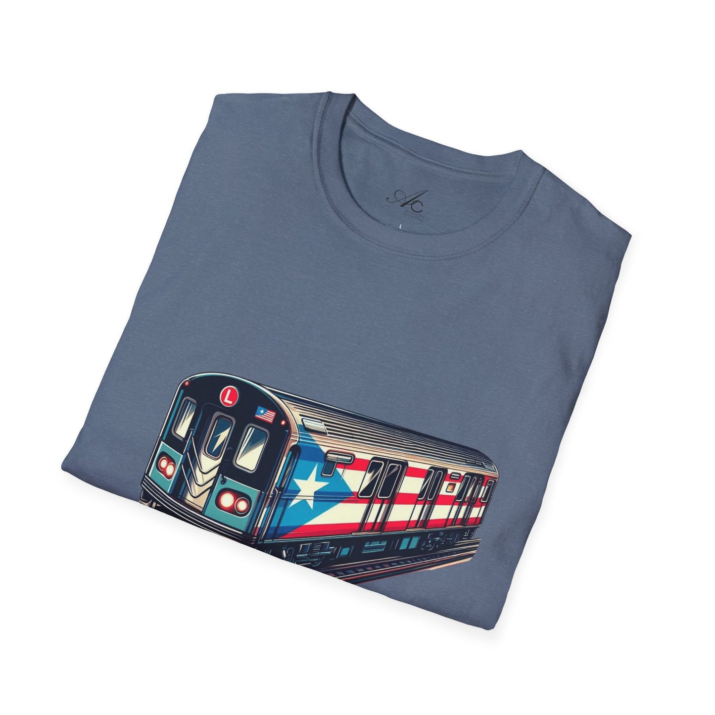 New Yorican and Proud Where Boricua Meets Brooklyn PR Train T-Shirt, Unisex Graphic Tee, Travel Shirt, Gift for NYC Lovers,