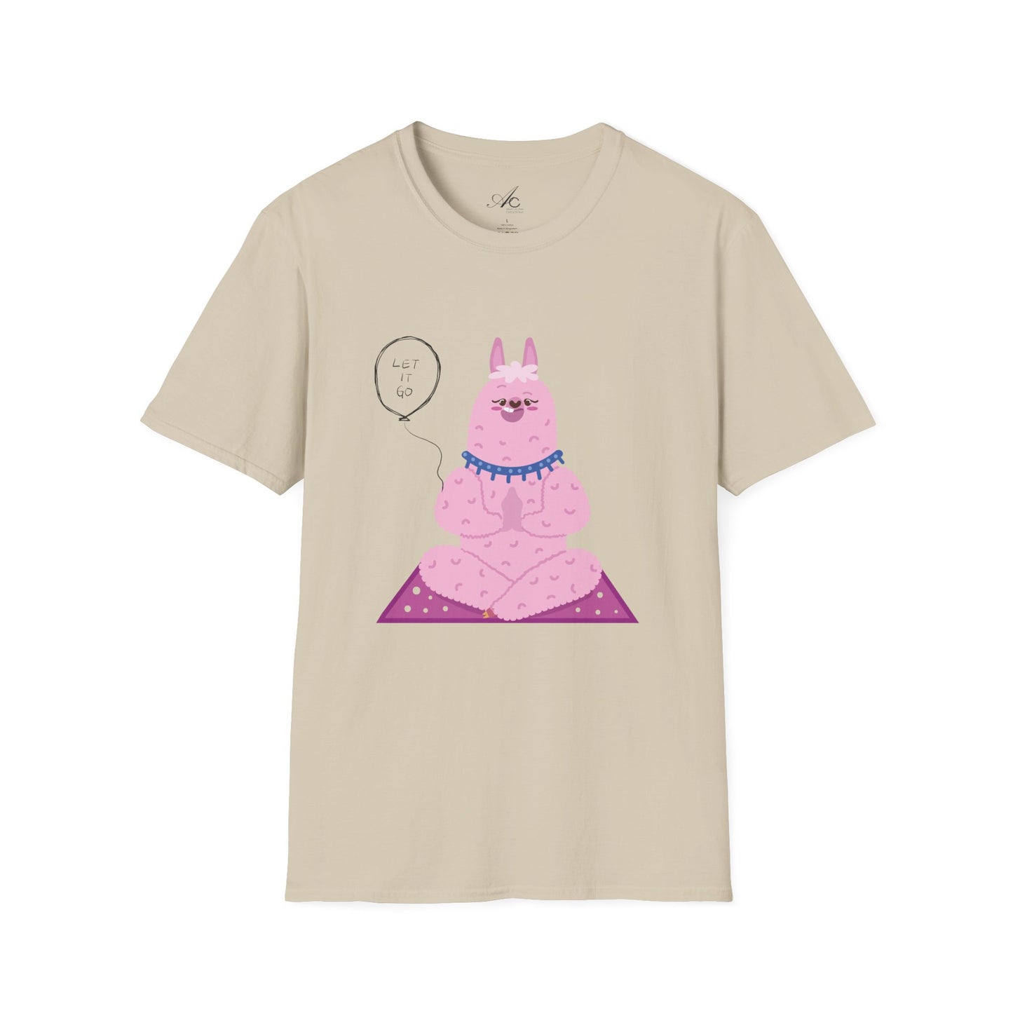 ✨ Let your outfit reflect your inner peace. Meditating Bunny T-Shirt, Softstyle Tee for Relaxation, Chill Vibes Apparel, Perfect Gift for Yoga Lovers, Cute Animal Graphic Tee