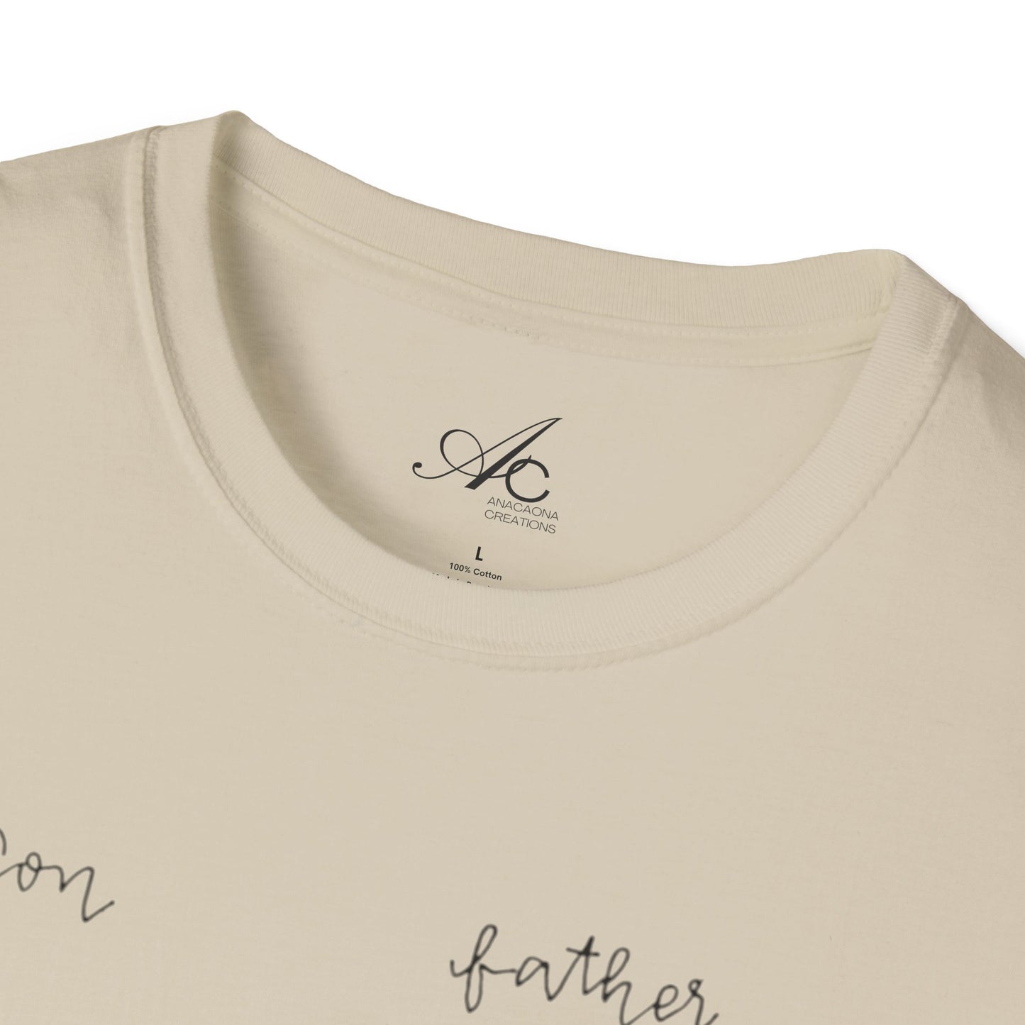 Father and Son Connection TShirt Family Gift Dad Shirt Unisex Tee Meaningful Apparel Fathers Day Family Bonding