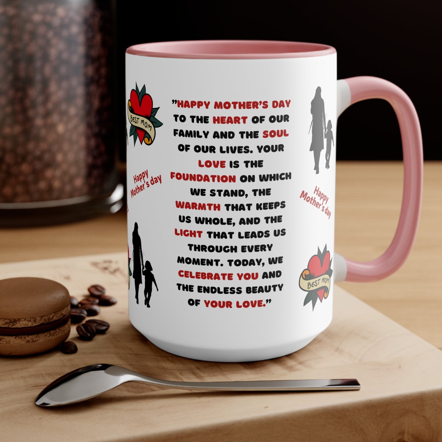 Best Mom Mug Mom Appreciation Mug Loving Mom Gift Accent Mugs