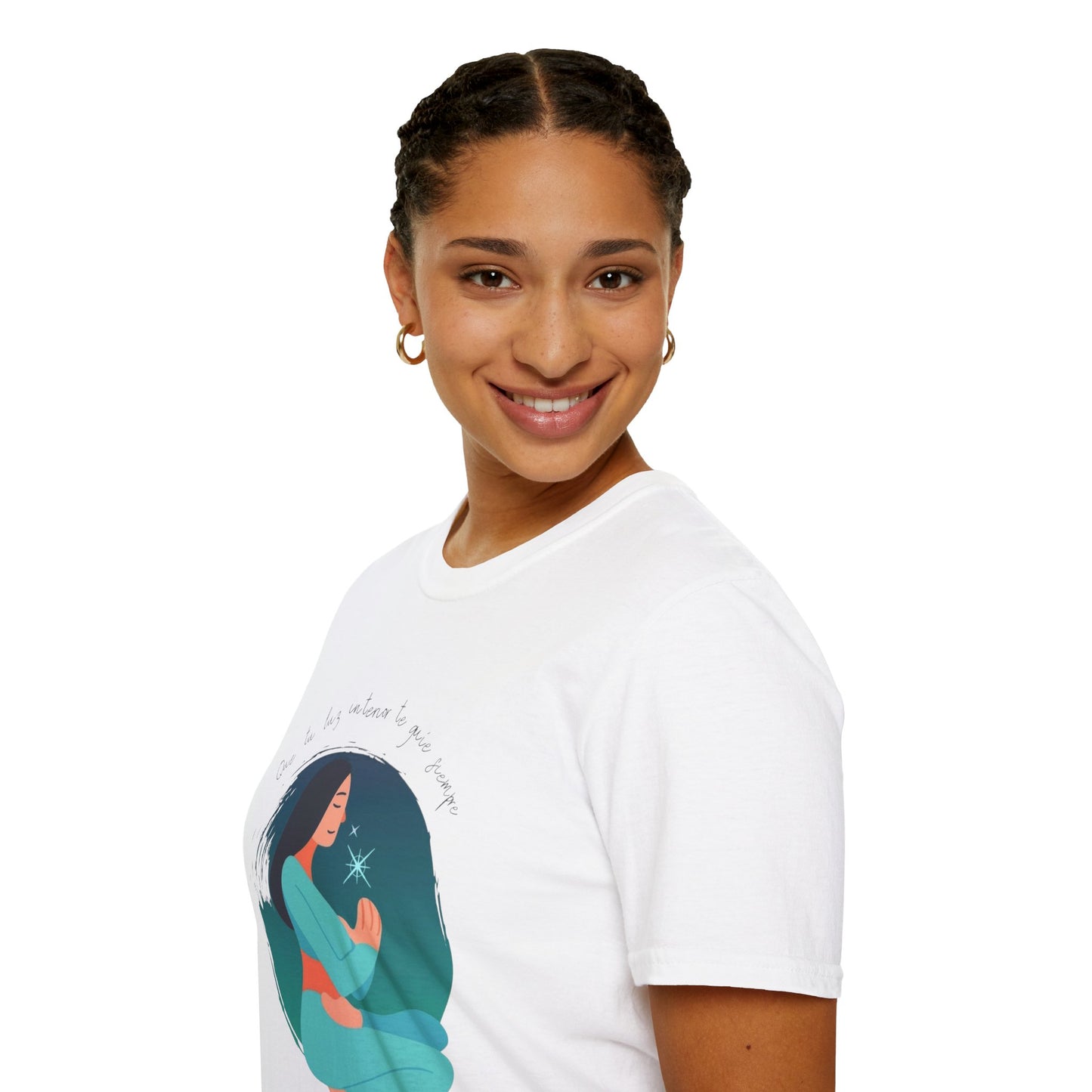 Wear Your Peace. Meditative Goddess T-Shirt, Mindfulness Apparel, Spiritual Gift, Yoga Tee, Relaxation Wear, Inspirational Top