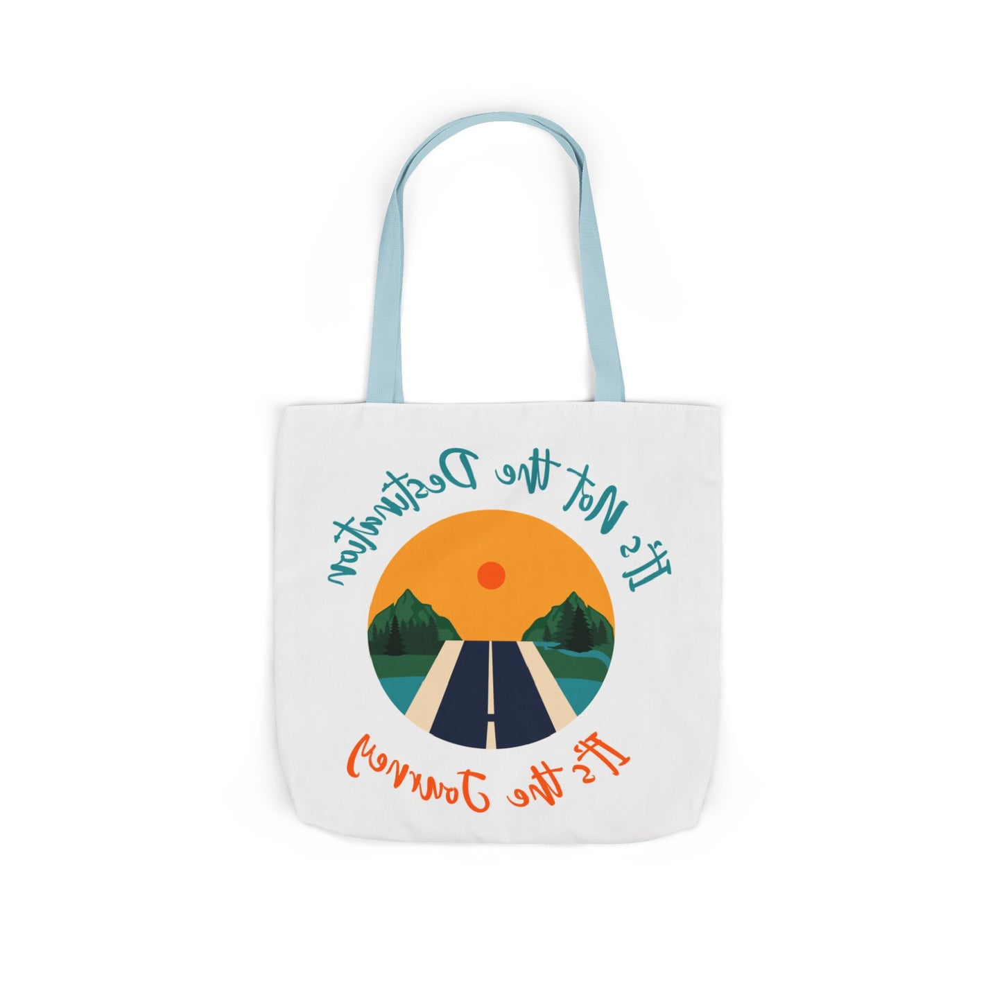 Inspirational Canvas Tote Bag – Perfect for Everyday Adventures, Eco-Friendly Shopping, Beach Days, Travel Companion, Gift for Wanderlust