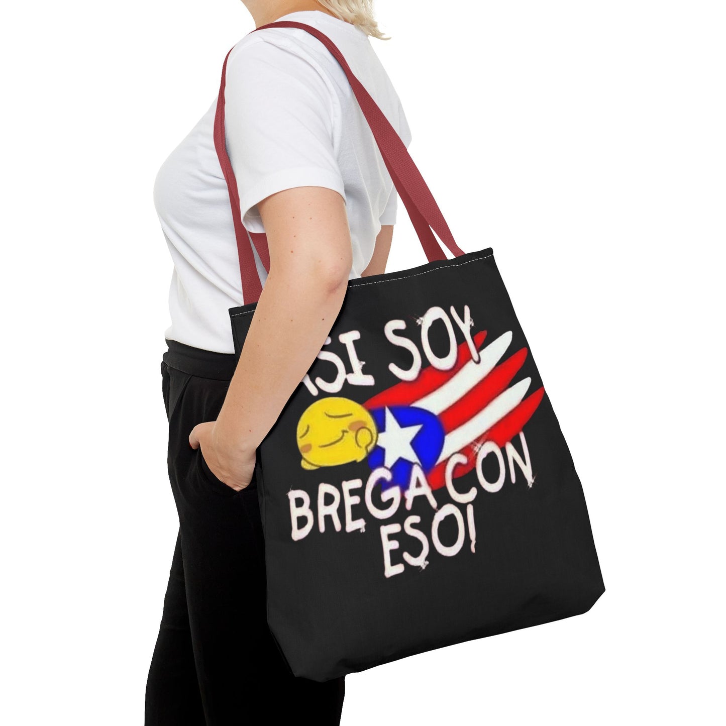 Carry Your Culture – Puerto Rican Pride in Every Step Vibrant Puerto Rican Tote Bag, Beach Bag, Shopping Tote, Travel Bag, Gift for Her, Eco-Friendly Reusable Bag