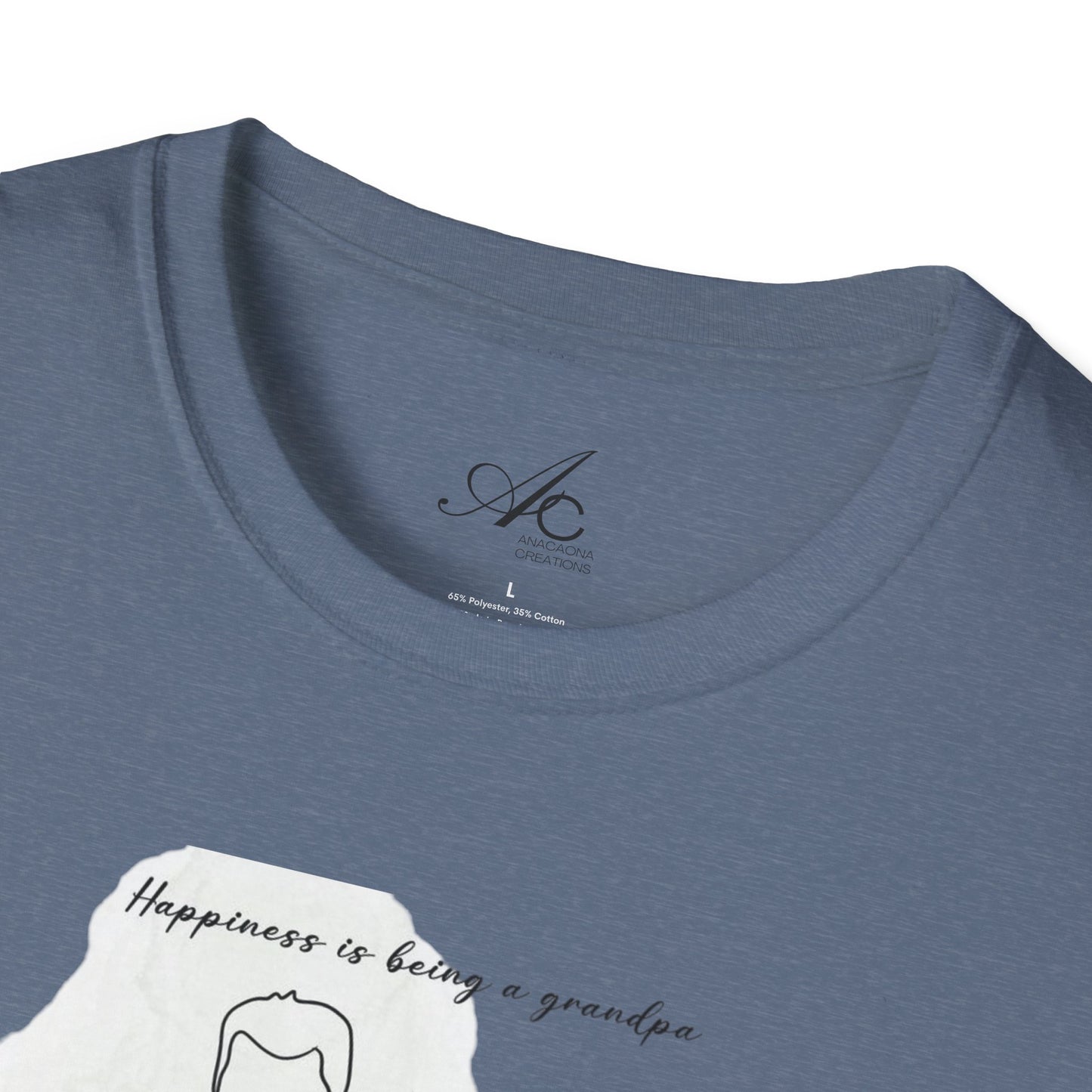 Happiness in Simplicity T-Shirt, Unisex Softstyle Tee, Casual Wear, Gift for Cyclists, Inspirational Quote Shirt, Summer Fashion