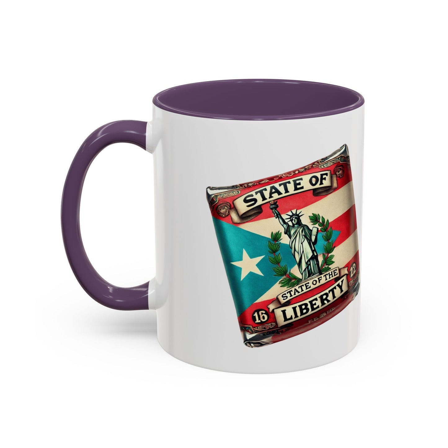 Puerto Rican Heritage Mugs with Unique Designs Accent Coffee Mug (11, 15oz)
