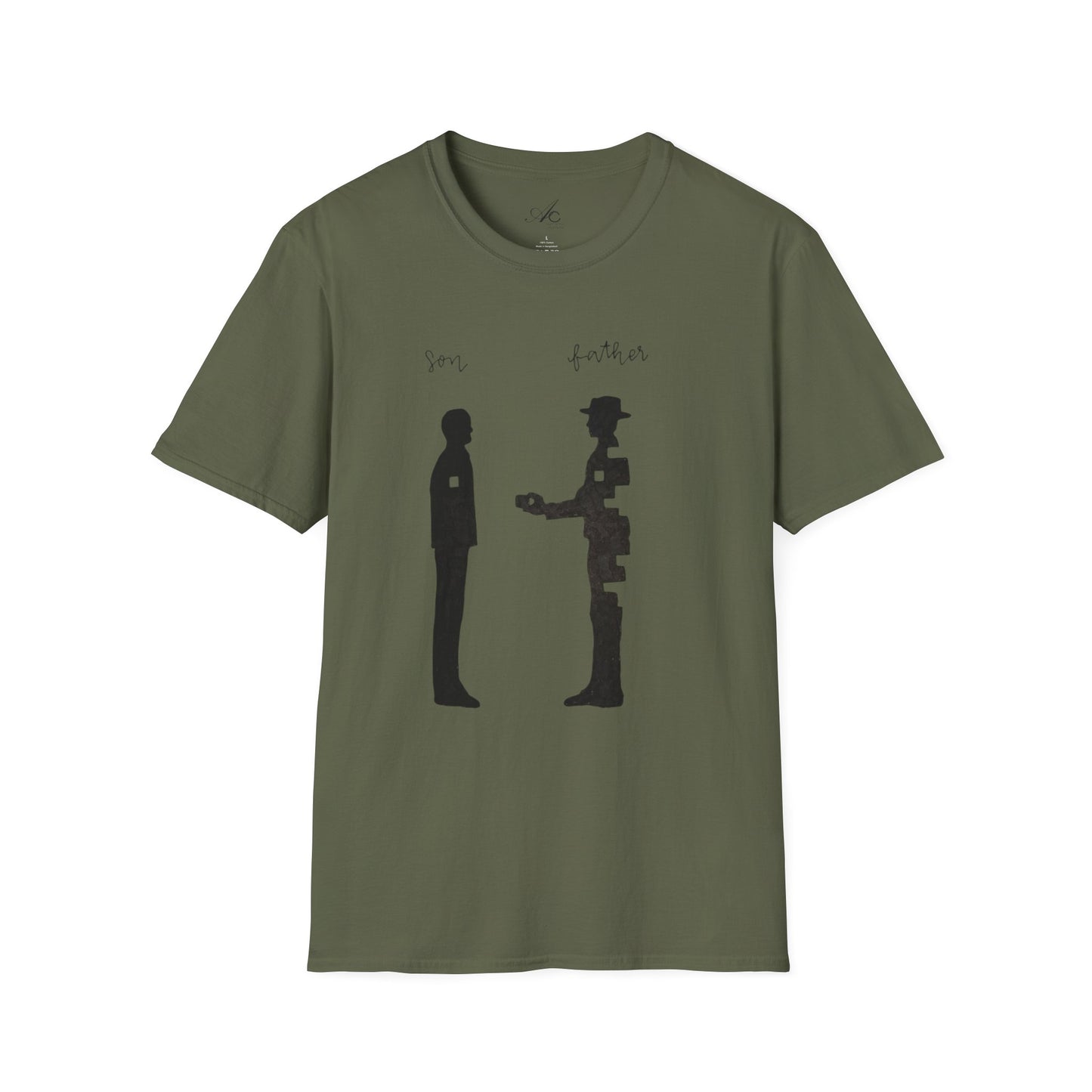 Father and Son Connection TShirt Family Gift Dad Shirt Unisex Tee Meaningful Apparel Fathers Day Family Bonding