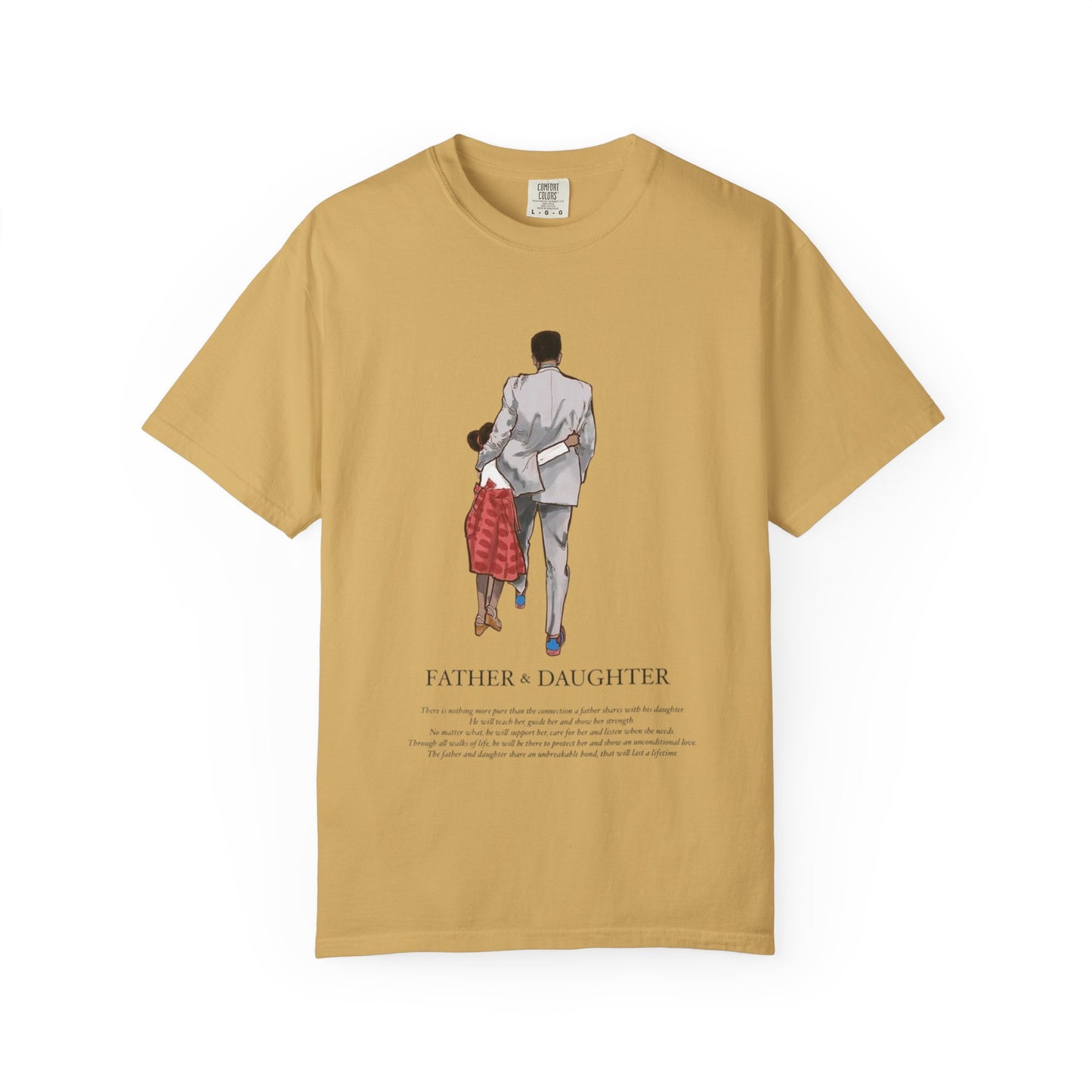 Father & Daughter Unisex T-Shirt, Heartwarming Gift for Dad, Perfect for Father's Day, Family Bonding, Casual Wear