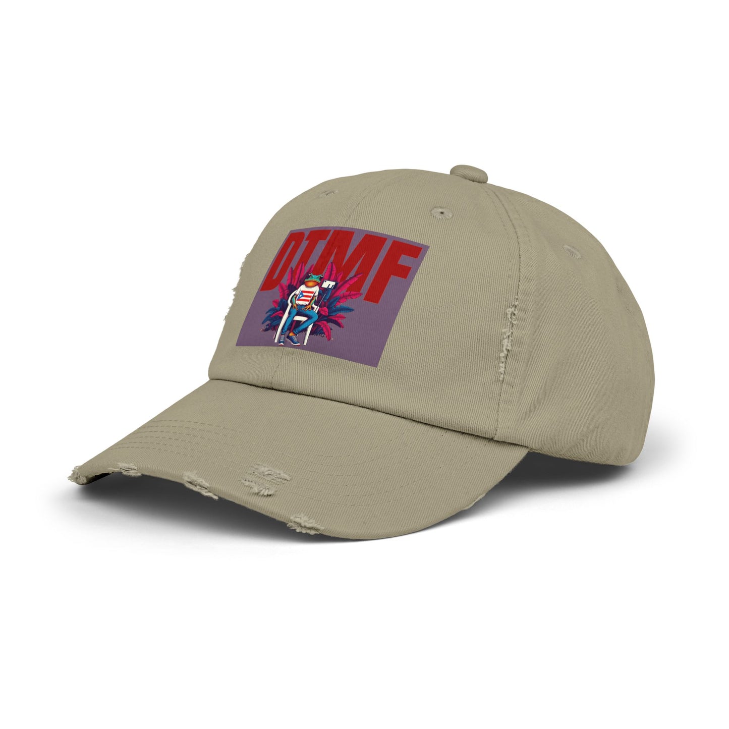 Puerto Rican Flag Distressed Cap – Cultural Pride Hat, Unisex Vintage Baseball Cap, Adjustable Boricua Heritage Apparel