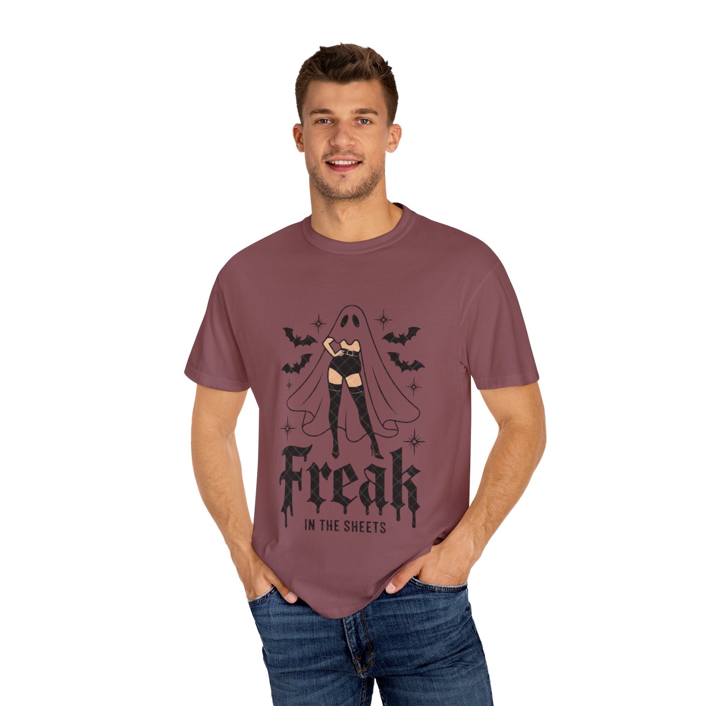 Freaky Halloween Unisex T-Shirt | Spooky Vibes, Ghost Design, Fall Fashion, Halloween Party, Gift for Her