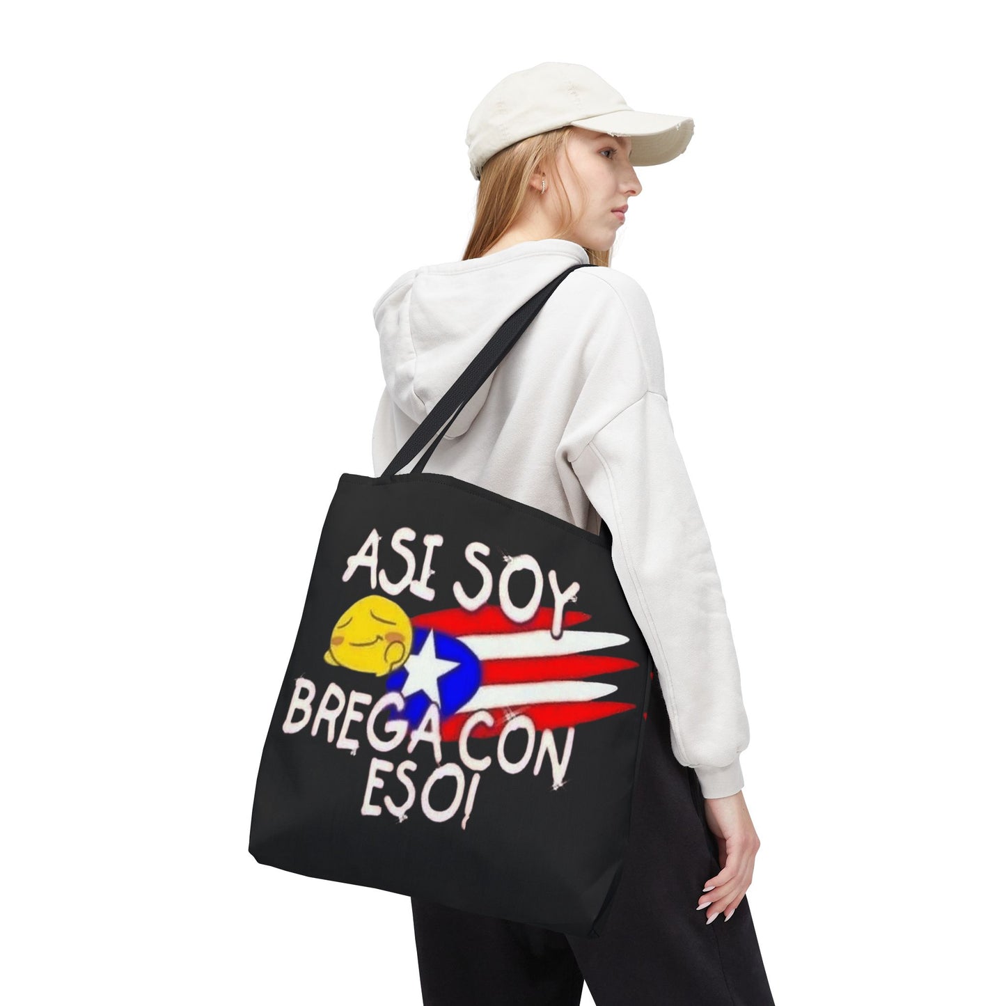 Carry Your Culture – Puerto Rican Pride in Every Step Vibrant Puerto Rican Tote Bag, Beach Bag, Shopping Tote, Travel Bag, Gift for Her, Eco-Friendly Reusable Bag
