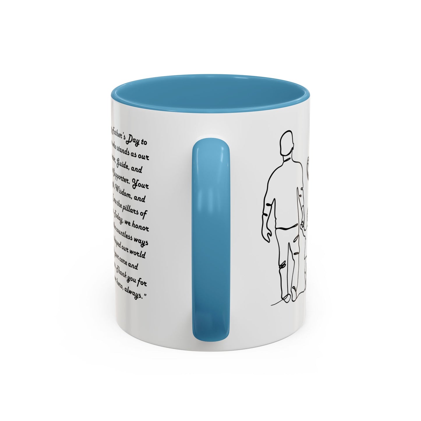 Fathers Day Mug Gift for Dad Funny Fathers Mug Accent Coffee Mug (11, 15oz)