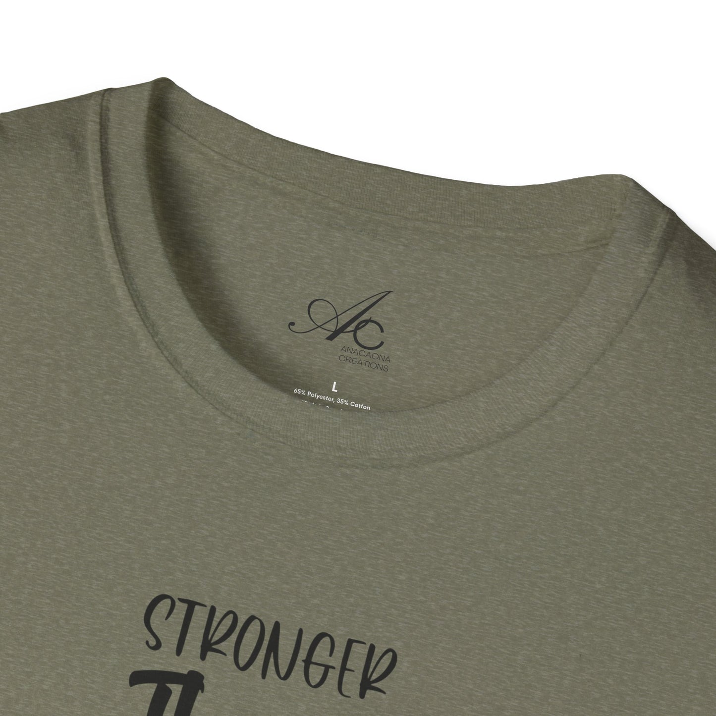 🧘♀️ Wear Your Peace. - Unisex Softstyle Tee, Funny Gift for Lazy Days, Quirky Casual Wear, Perfect for Birthdays, Relaxation Vibes