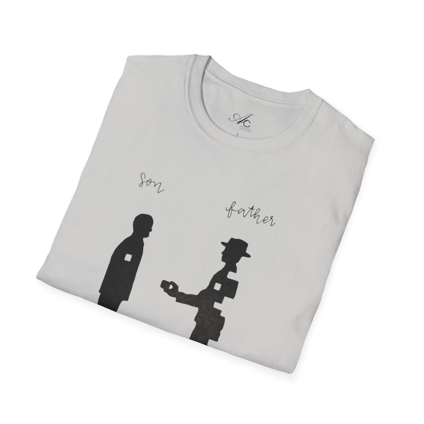 Father and Son Connection TShirt Family Gift Dad Shirt Unisex Tee Meaningful Apparel Fathers Day Family Bonding