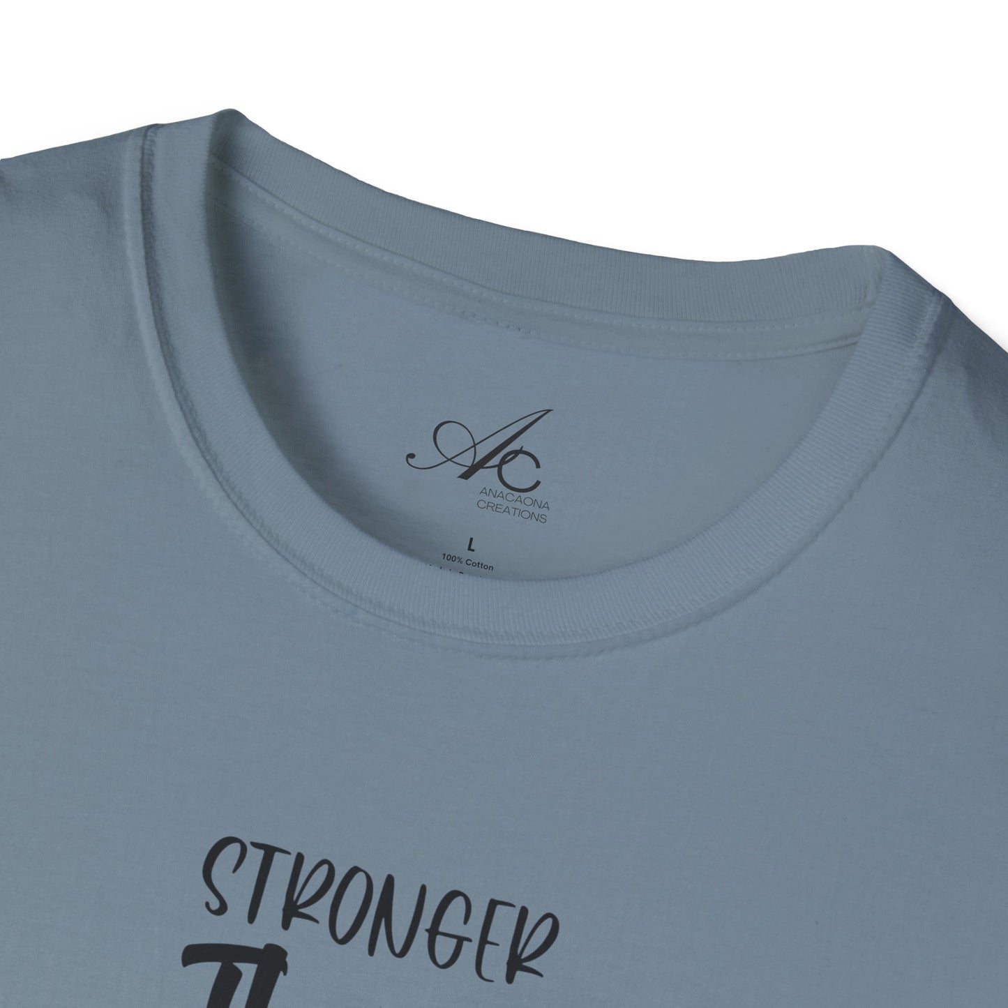 🧘♀️ Wear Your Peace. - Unisex Softstyle Tee, Funny Gift for Lazy Days, Quirky Casual Wear, Perfect for Birthdays, Relaxation Vibes