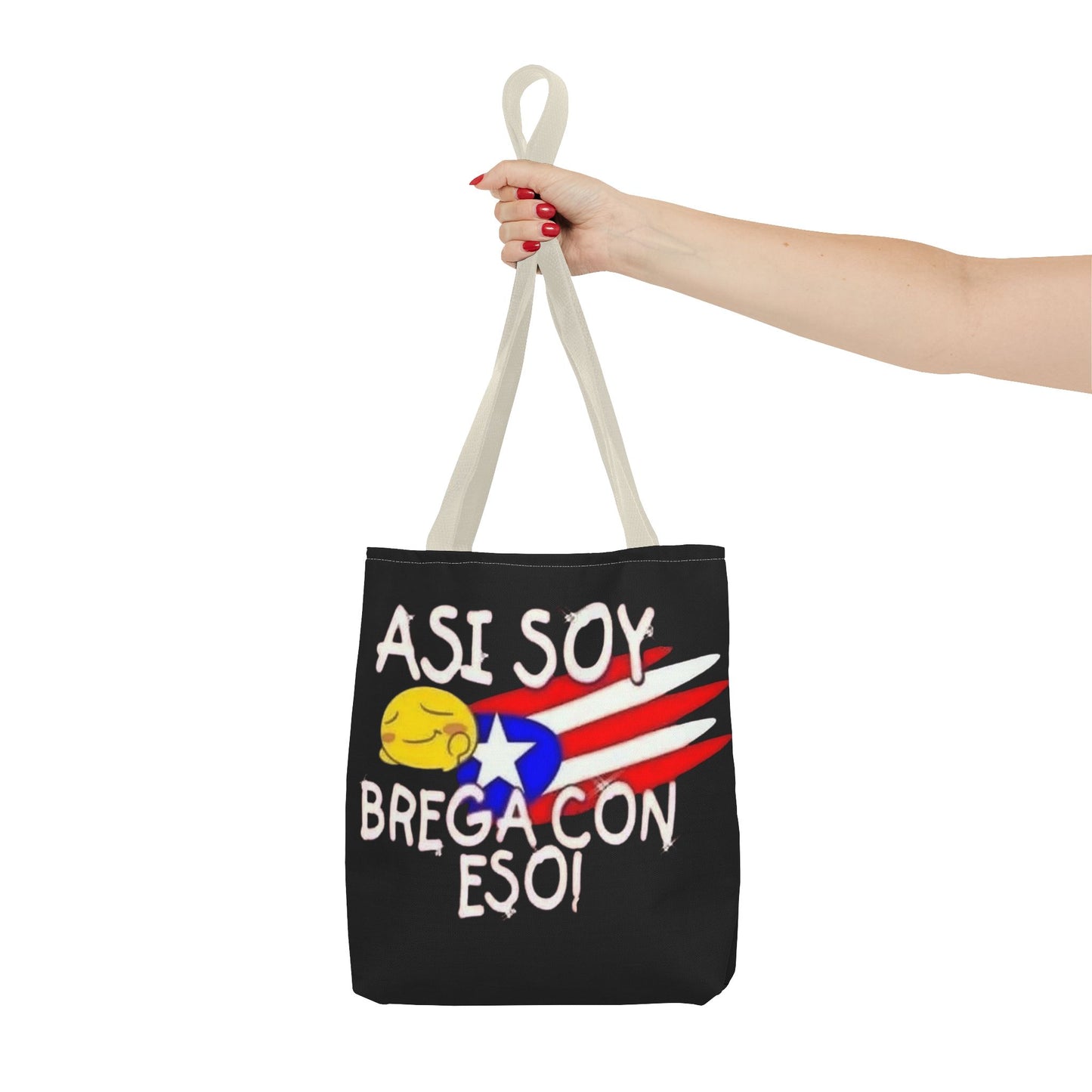 Carry Your Culture – Puerto Rican Pride in Every Step Vibrant Puerto Rican Tote Bag, Beach Bag, Shopping Tote, Travel Bag, Gift for Her, Eco-Friendly Reusable Bag