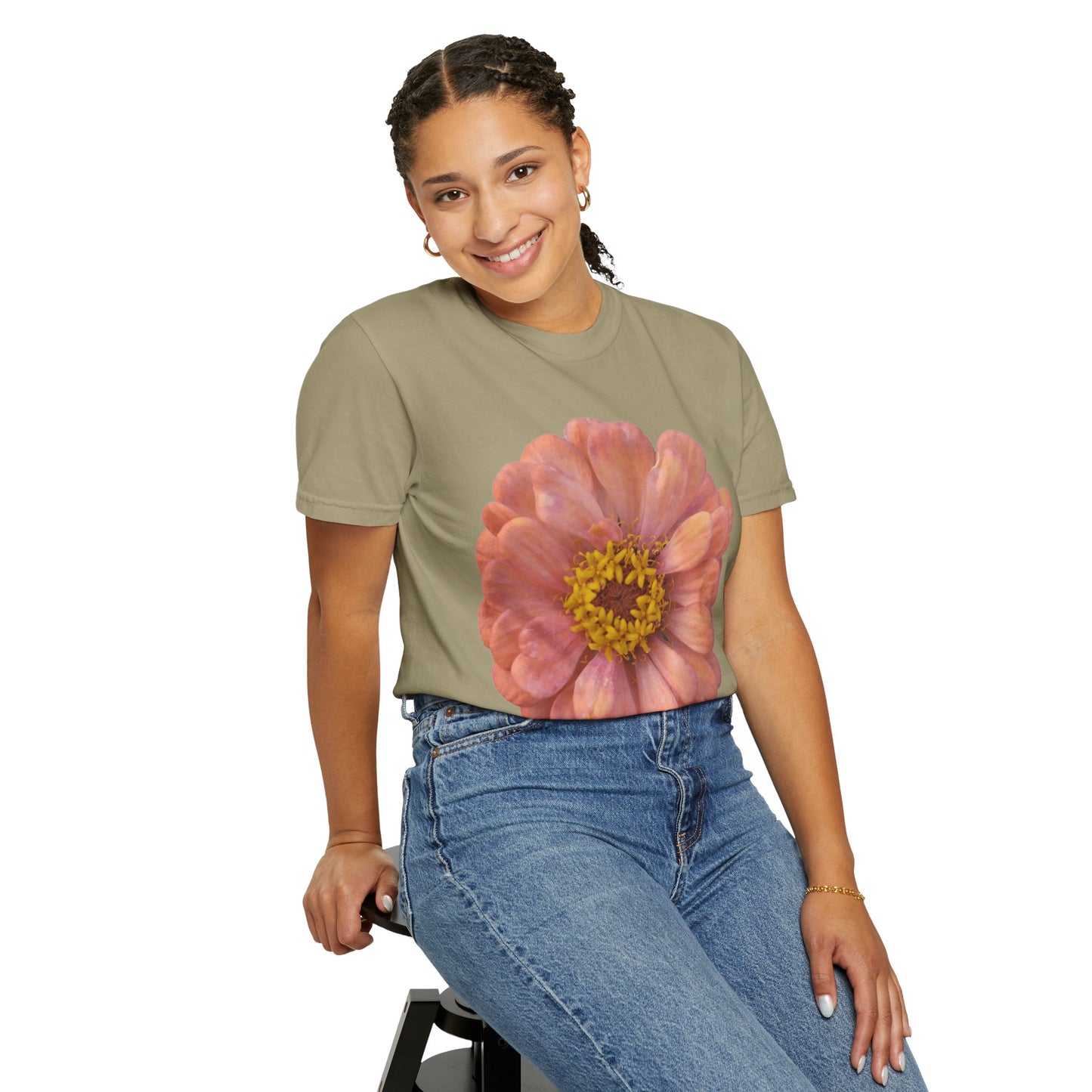 Floral Unisex T-Shirt, Casual Floral Tee, Gift for Flower Lovers, Spring Wardrobe Essential, Unique Graphic Tee, Summer Fashion