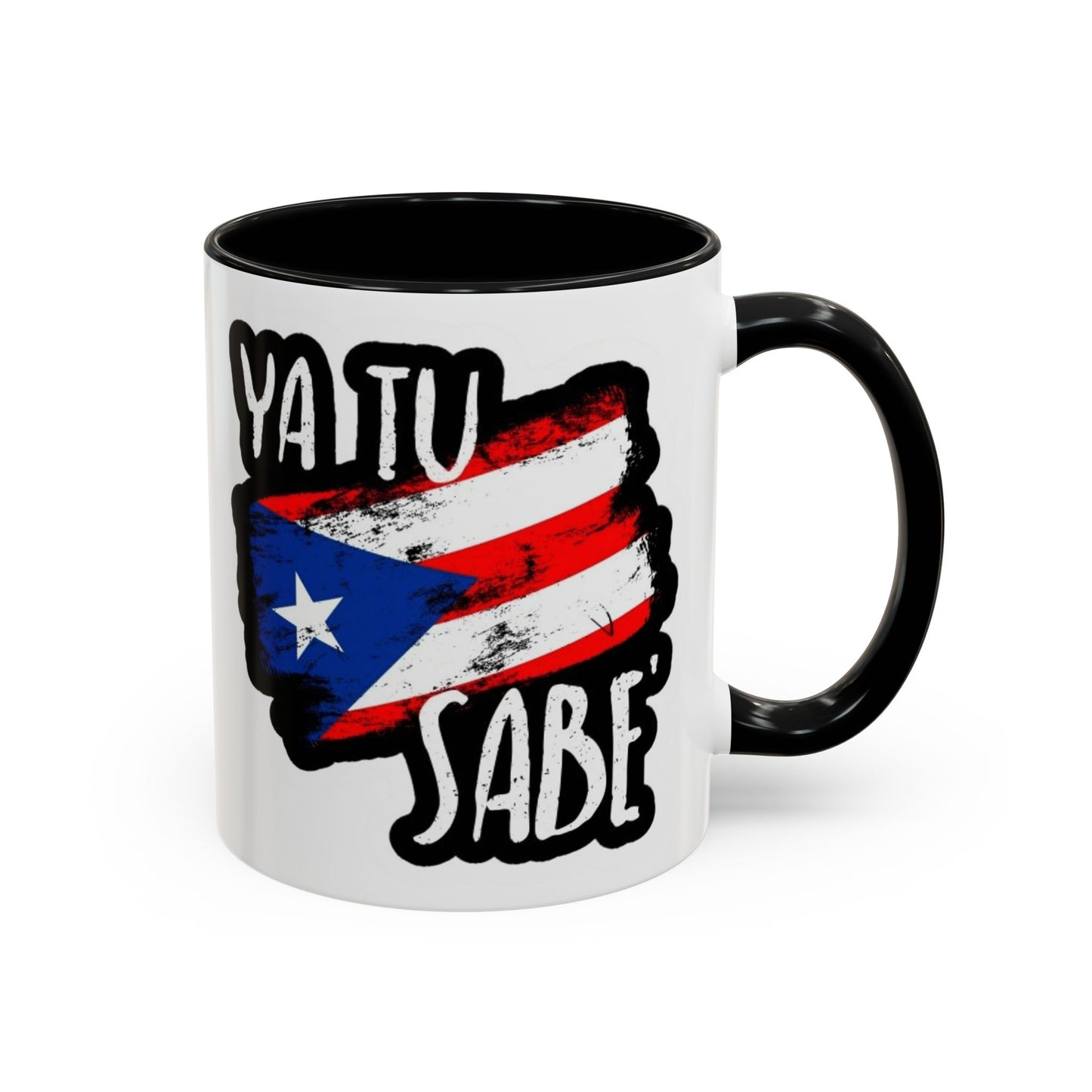 Café con Boricua: Puerto Rico-Themed Mugs & Cups Artistic Boricua Mug Accent Coffee Mug (11, 15oz)