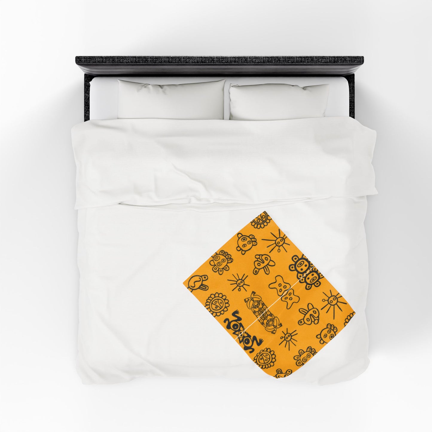 Puerto Rican Christmas patterns & cultural art Tribal Sun & Totem Pattern Cozy Throw