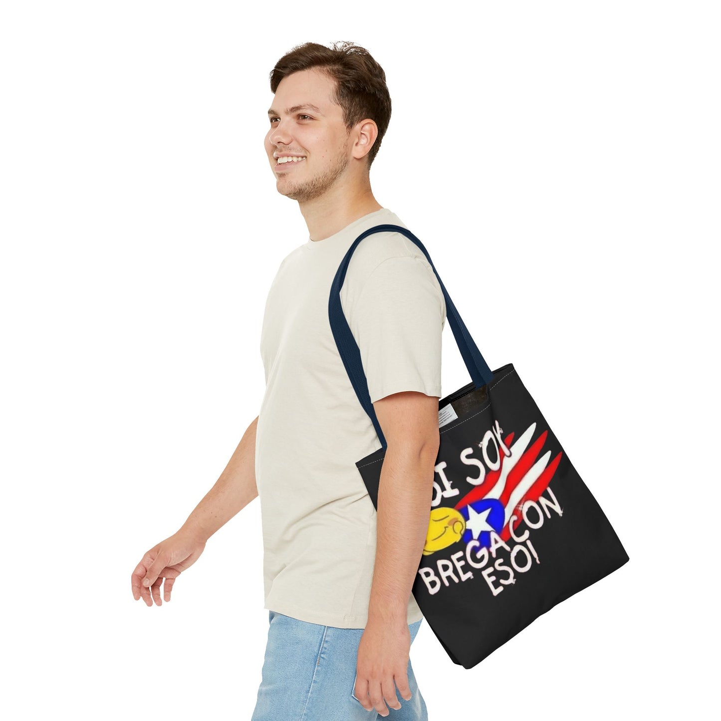 Carry Your Culture – Puerto Rican Pride in Every Step Vibrant Puerto Rican Tote Bag, Beach Bag, Shopping Tote, Travel Bag, Gift for Her, Eco-Friendly Reusable Bag