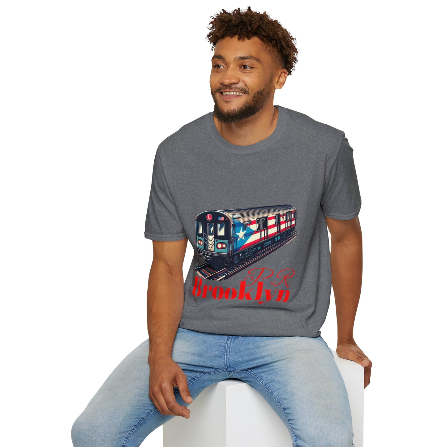 New Yorican and Proud Where Boricua Meets Brooklyn PR Train T-Shirt, Unisex Graphic Tee, Travel Shirt, Gift for NYC Lovers,