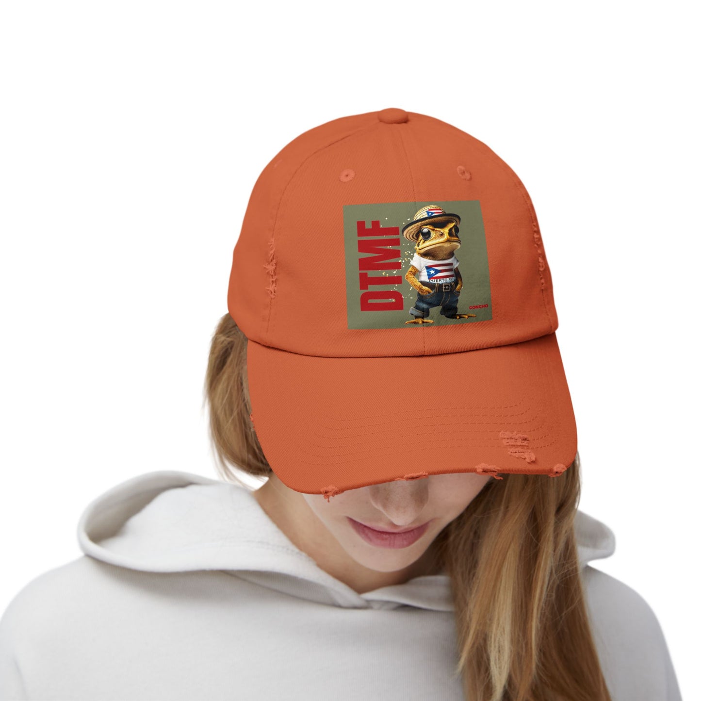 Puerto Rico Swag Island Wear Boricua Hats Unisex Distressed Cap