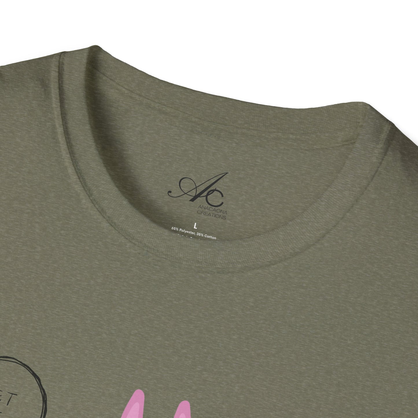 ✨ Let your outfit reflect your inner peace. Meditating Bunny T-Shirt, Softstyle Tee for Relaxation, Chill Vibes Apparel, Perfect Gift for Yoga Lovers, Cute Animal Graphic Tee