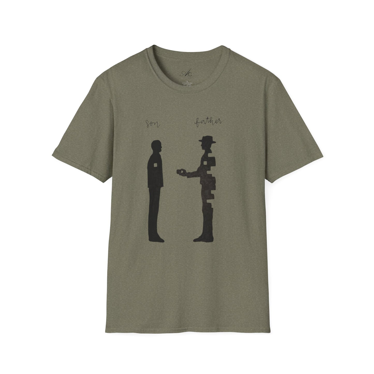 Father and Son Connection TShirt Family Gift Dad Shirt Unisex Tee Meaningful Apparel Fathers Day Family Bonding