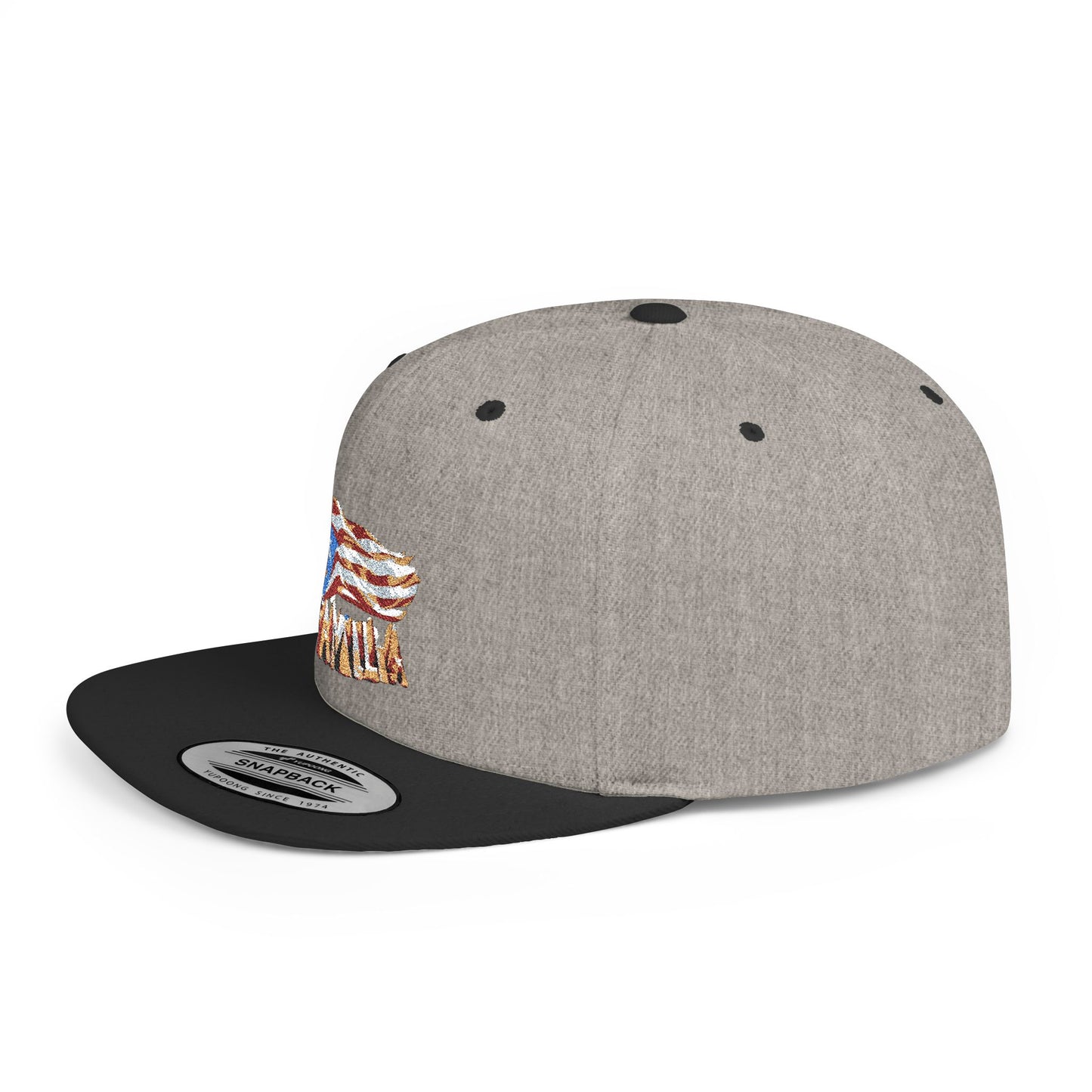 Puerto Rican Flag Snapback Hat | Casual Style Cap for Beach, Festivals, and Everyday Wear | Unisex Adjustable Hat