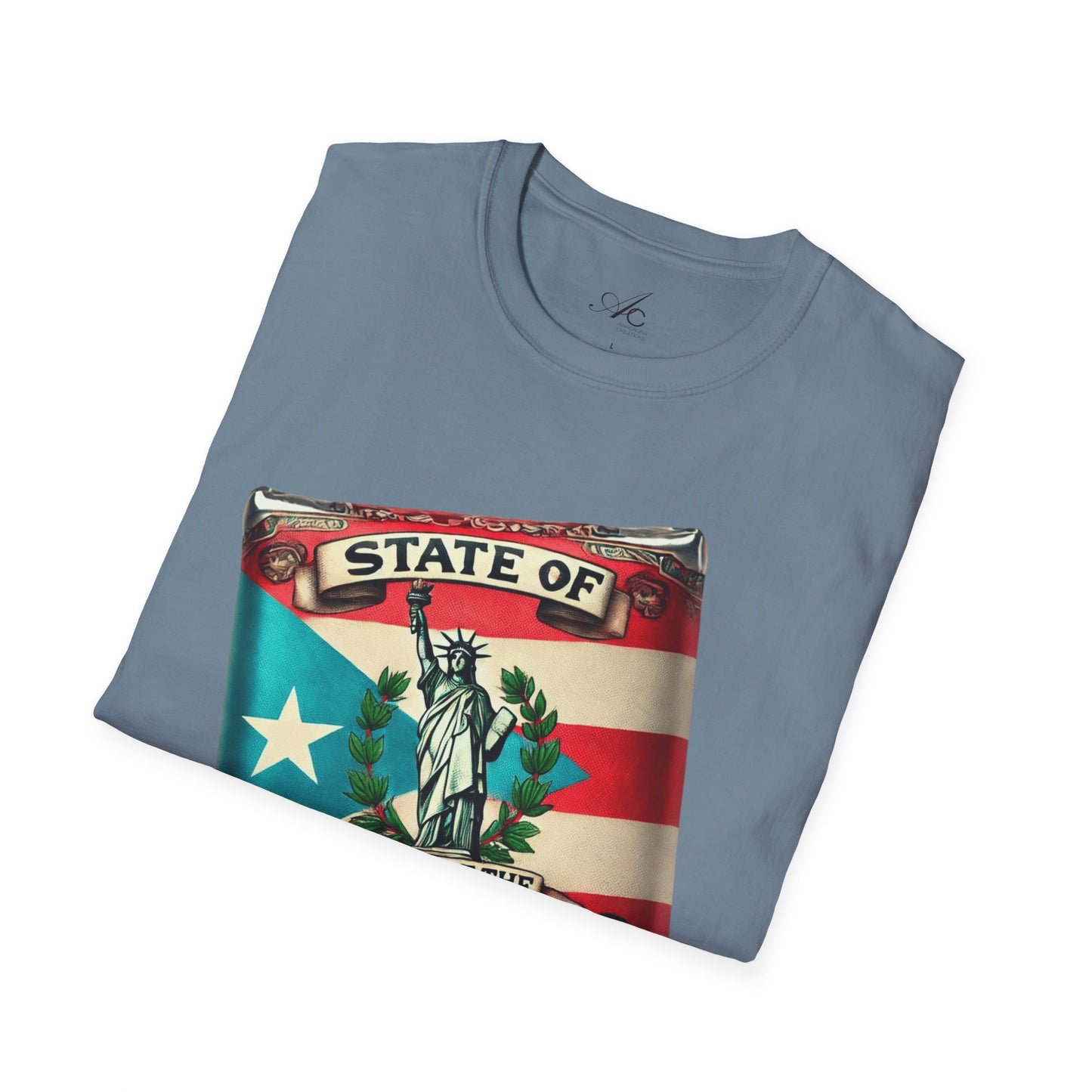 Puerto Rican Heritage Shirt Gift for Patriots, National Holiday Apparel, USA Pride Shirt