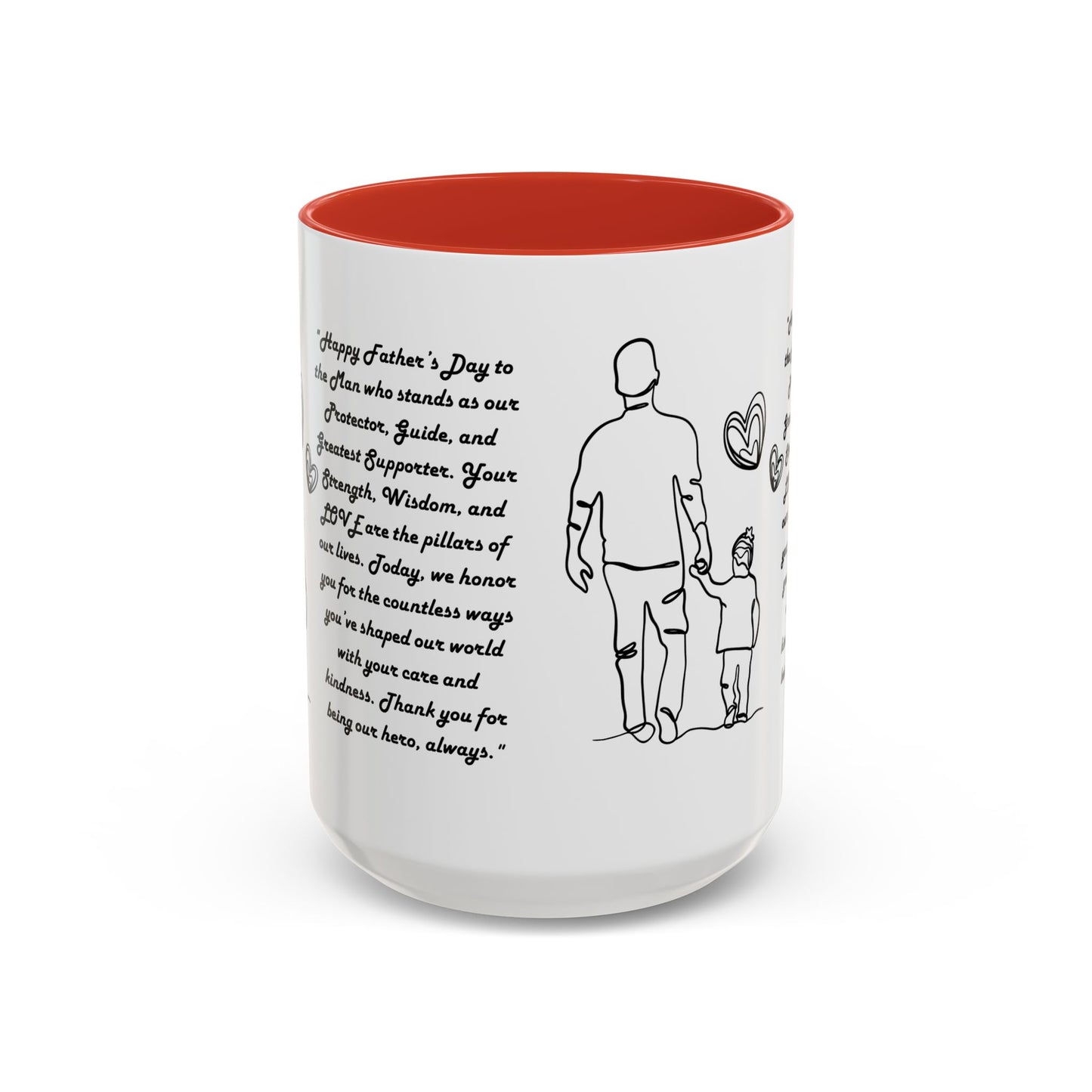 Fathers Day Mug Gift for Dad Funny Fathers Mug Accent Coffee Mug (11, 15oz)