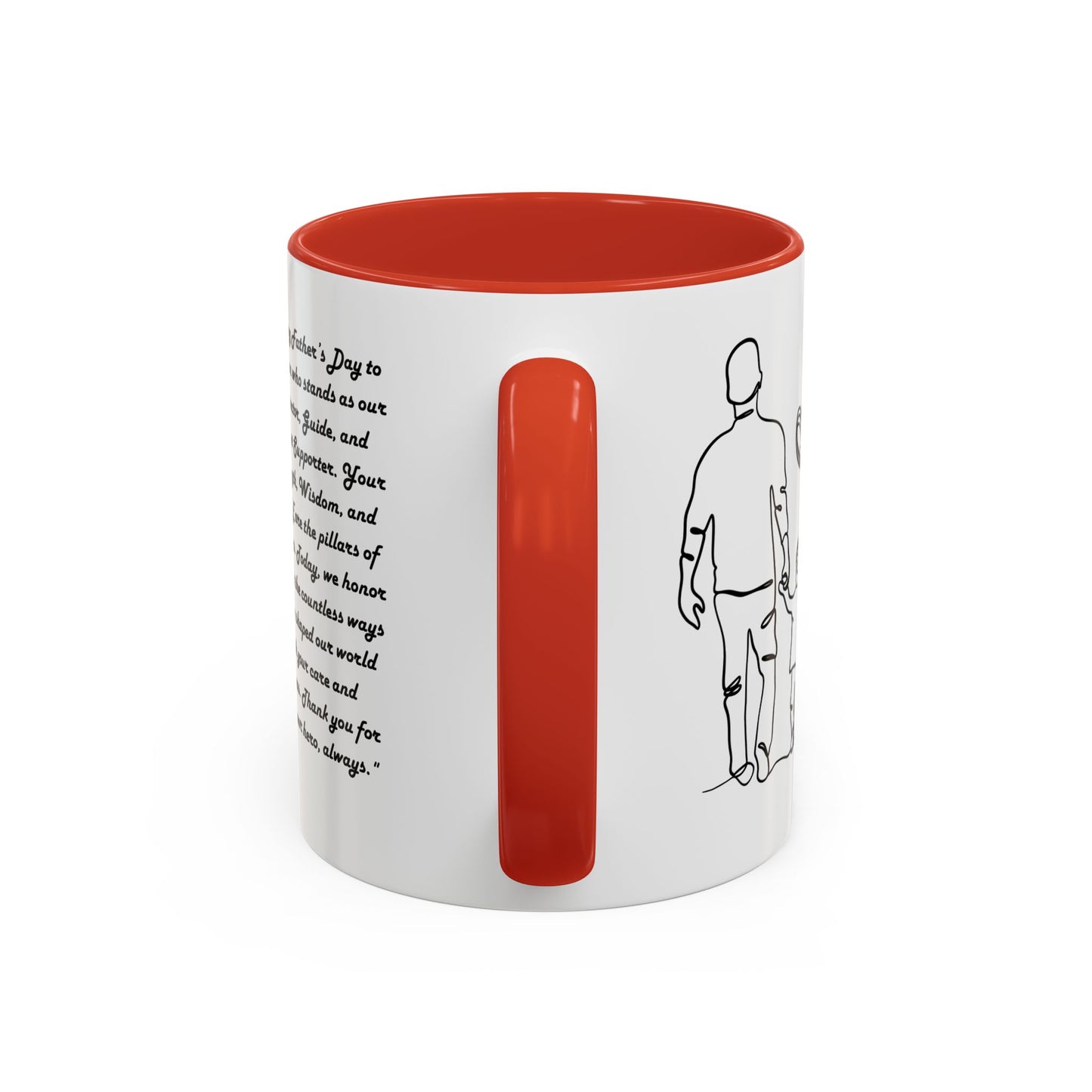 Fathers Day Mug Gift for Dad Funny Fathers Mug Accent Coffee Mug (11, 15oz)